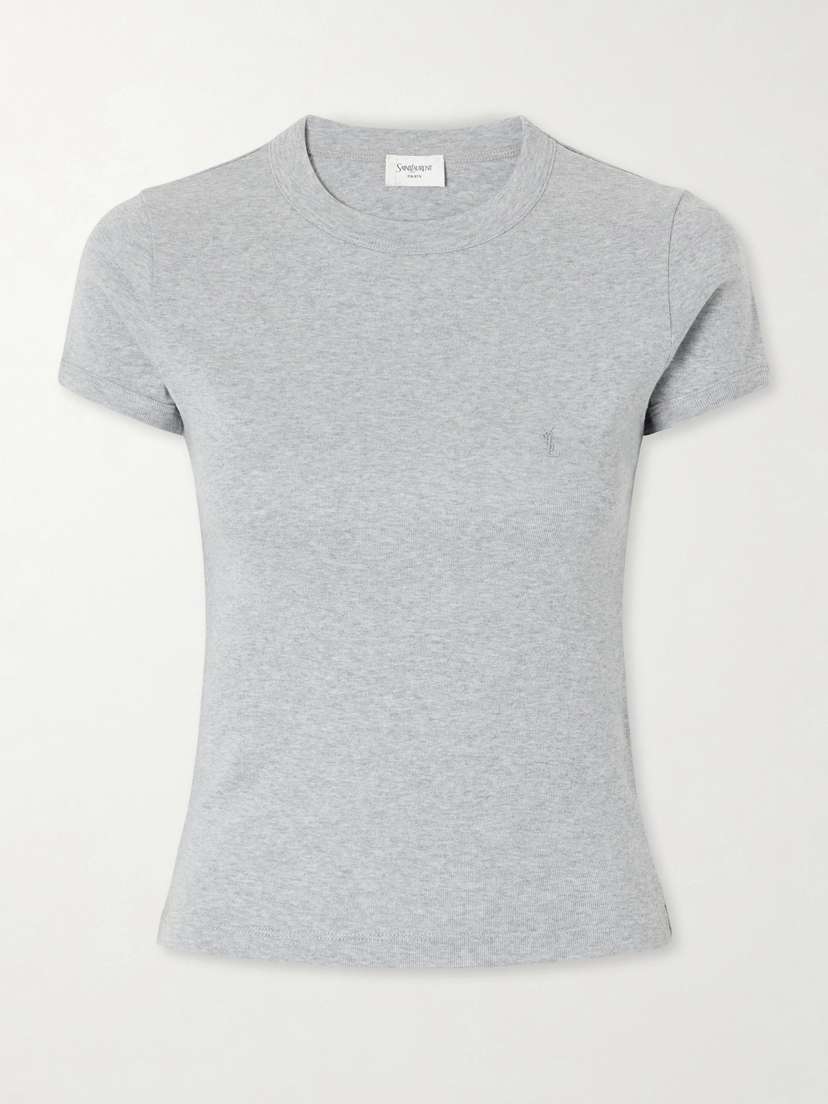 Cropped Jersey T-shirt