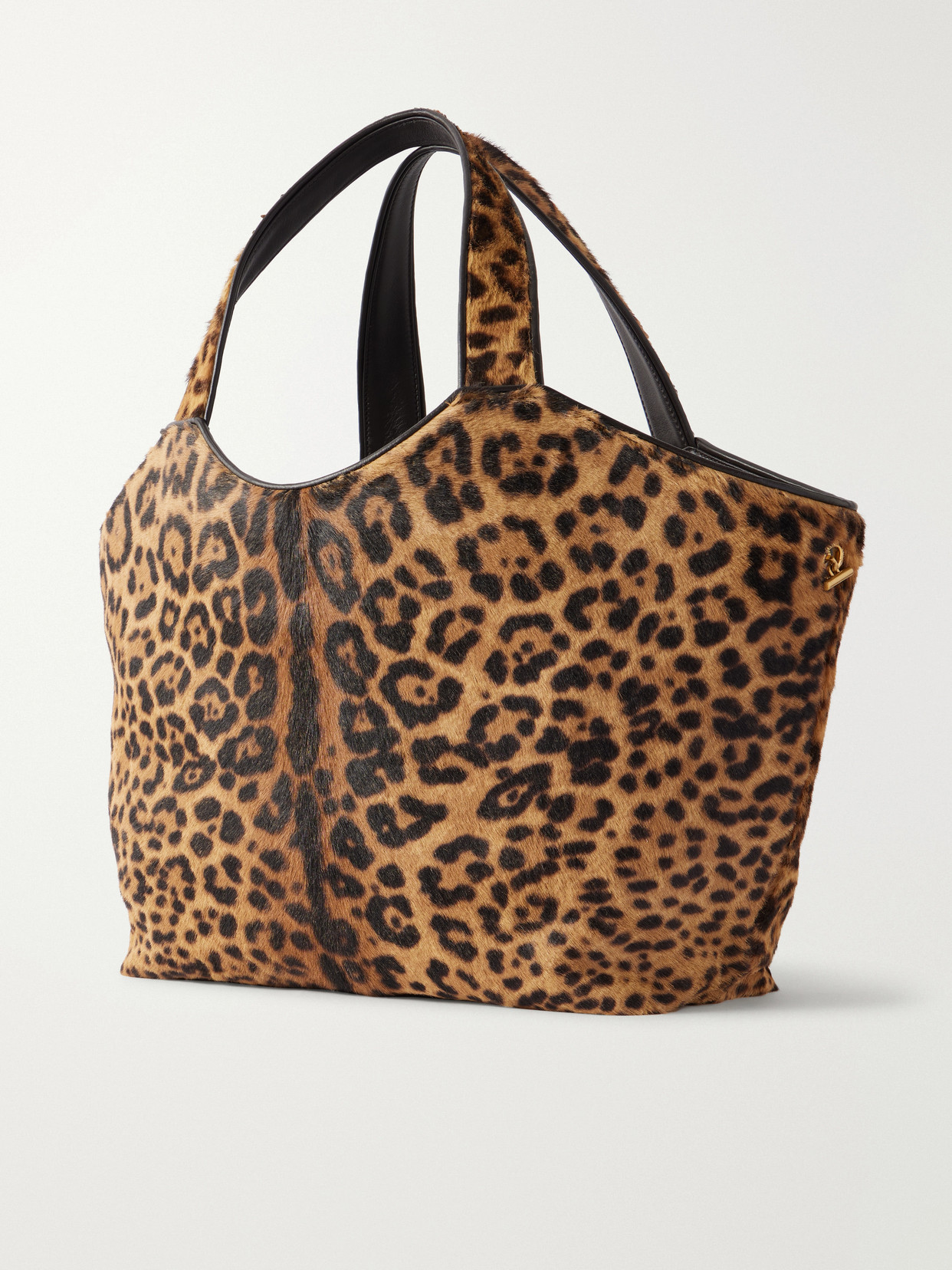 Icare Cassandre Animal-Print Calf Hair Tote