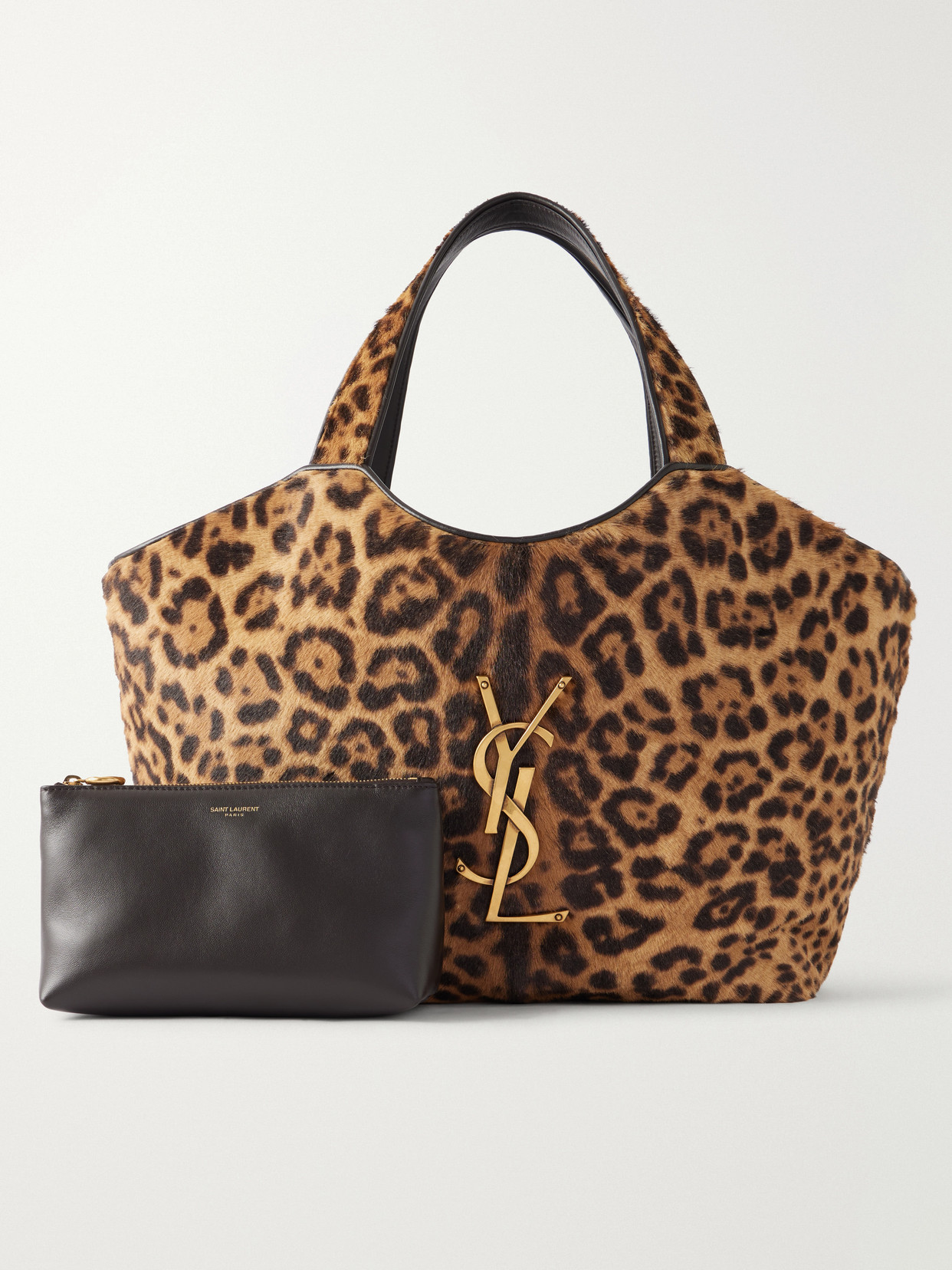 Icare Cassandre Animal-Print Calf Hair Tote