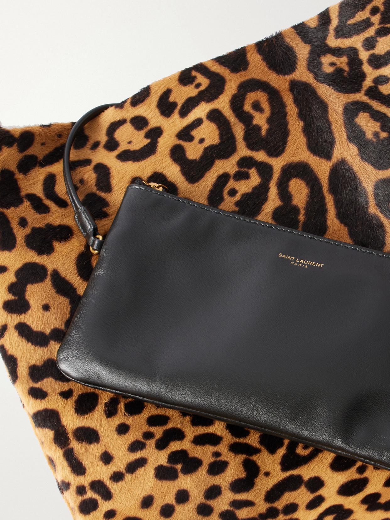 Amalia Leopard-Print Shoulder Bag