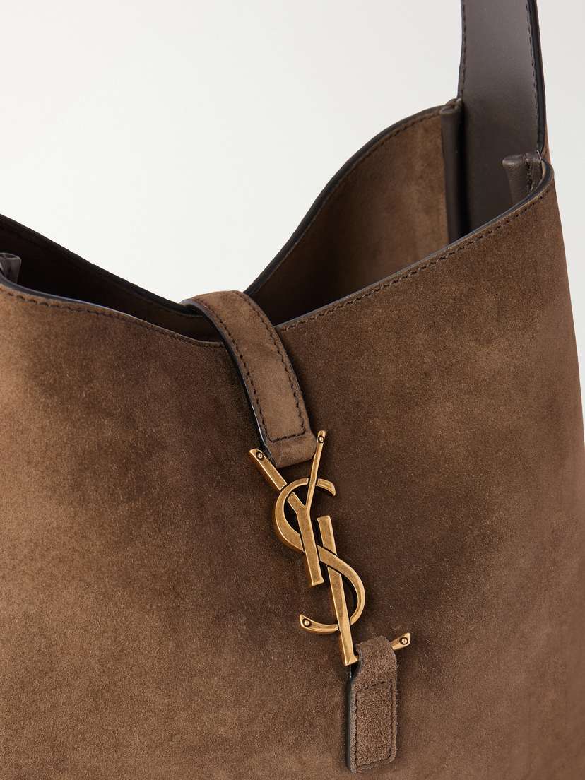 Saint Laurent Le 5 À 7 Suede Shoulder Bag | Thumbnail 5
