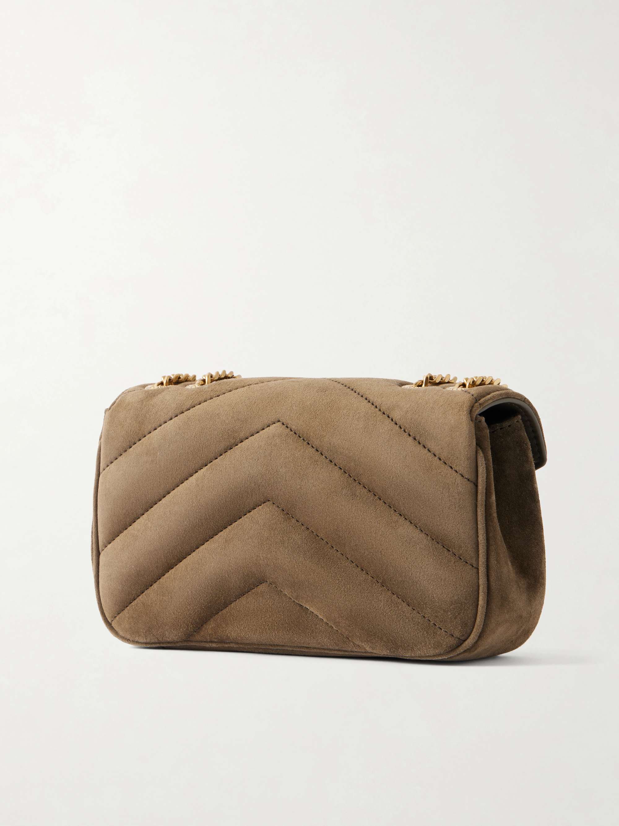 SAINT LAURENT Loulou suede shoulder bag | NET-A-PORTER