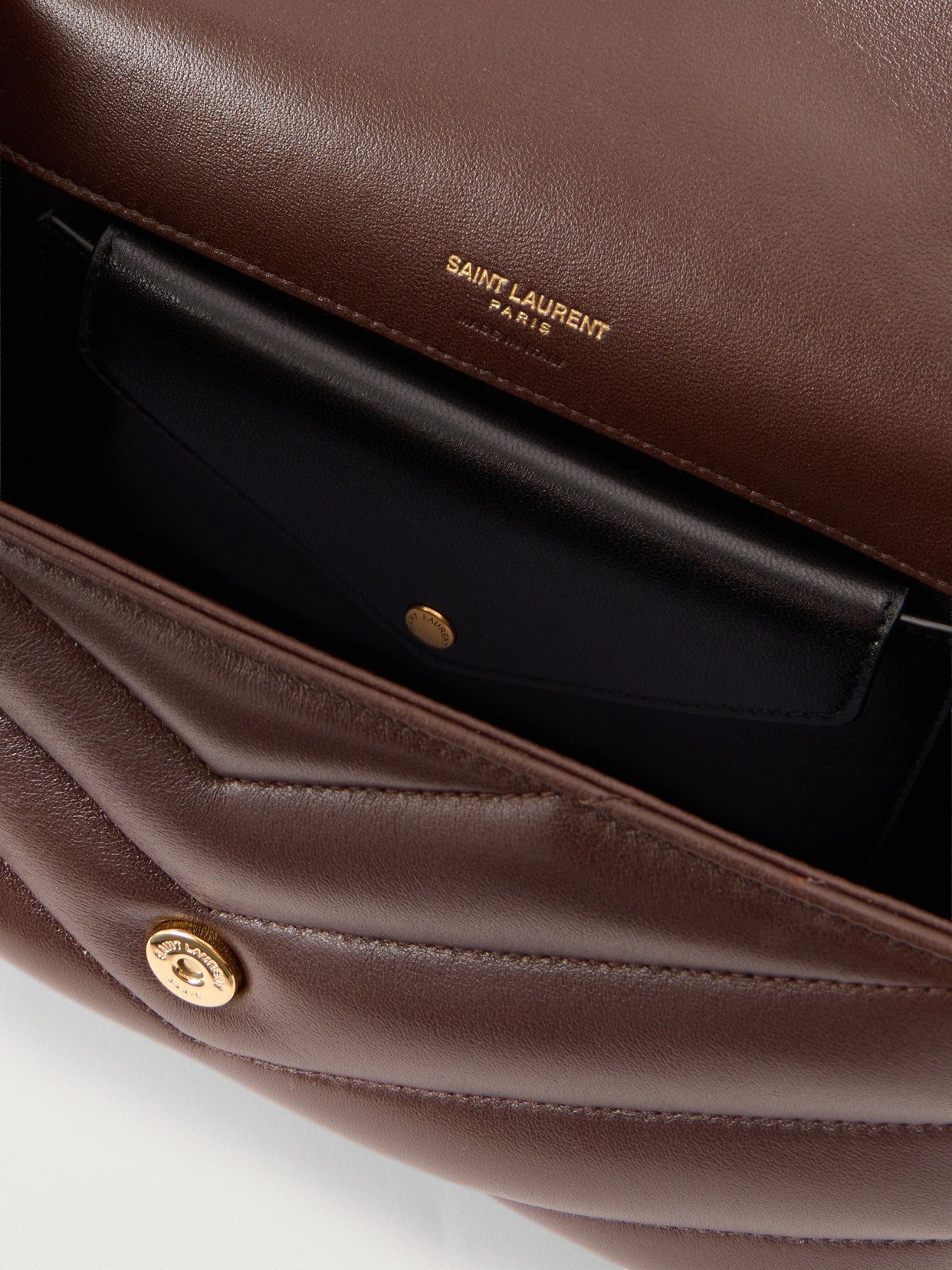 Loulou Cassandre-Embellished Shoulder Bag