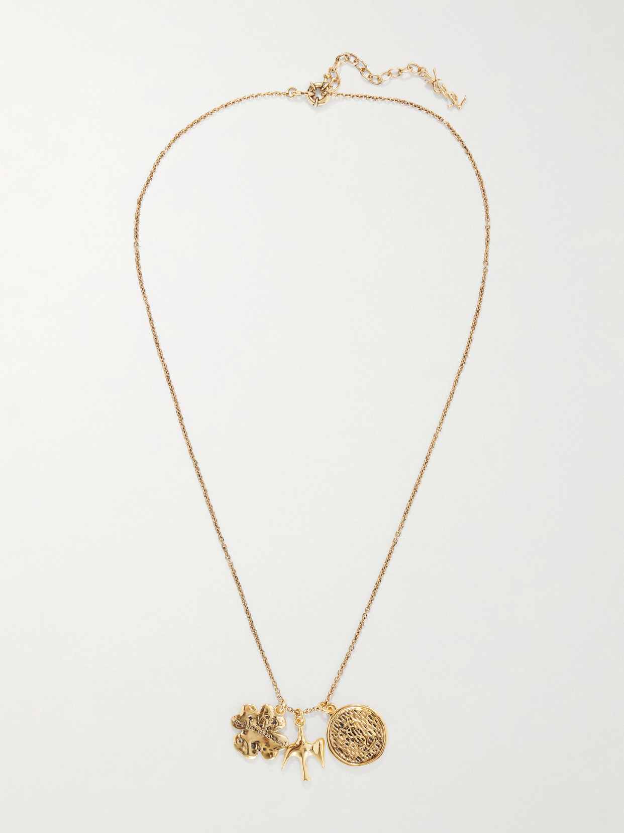 SAINT LAURENT - Gold-tone Necklace - One size