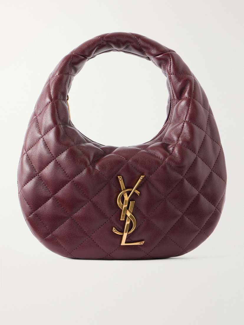 Saint Laurent Icare Matelassé Leather Tote
