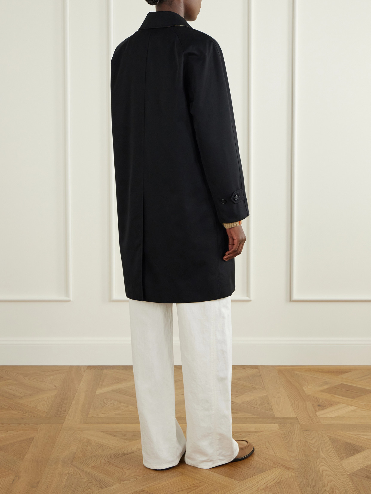 Cotton-Gabardine Coat