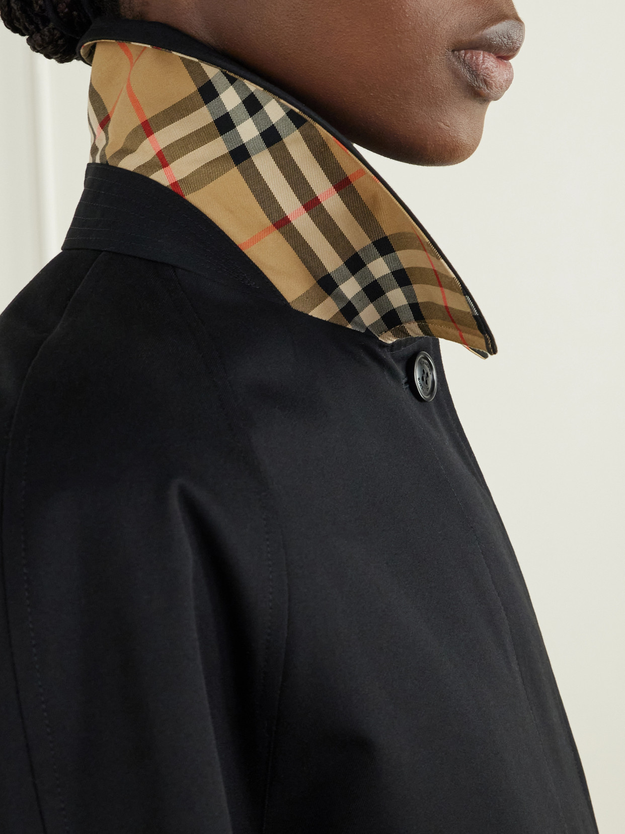 Cotton-Gabardine Coat
