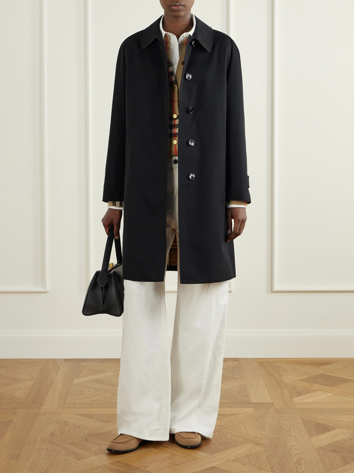 Cotton-Gabardine Coat