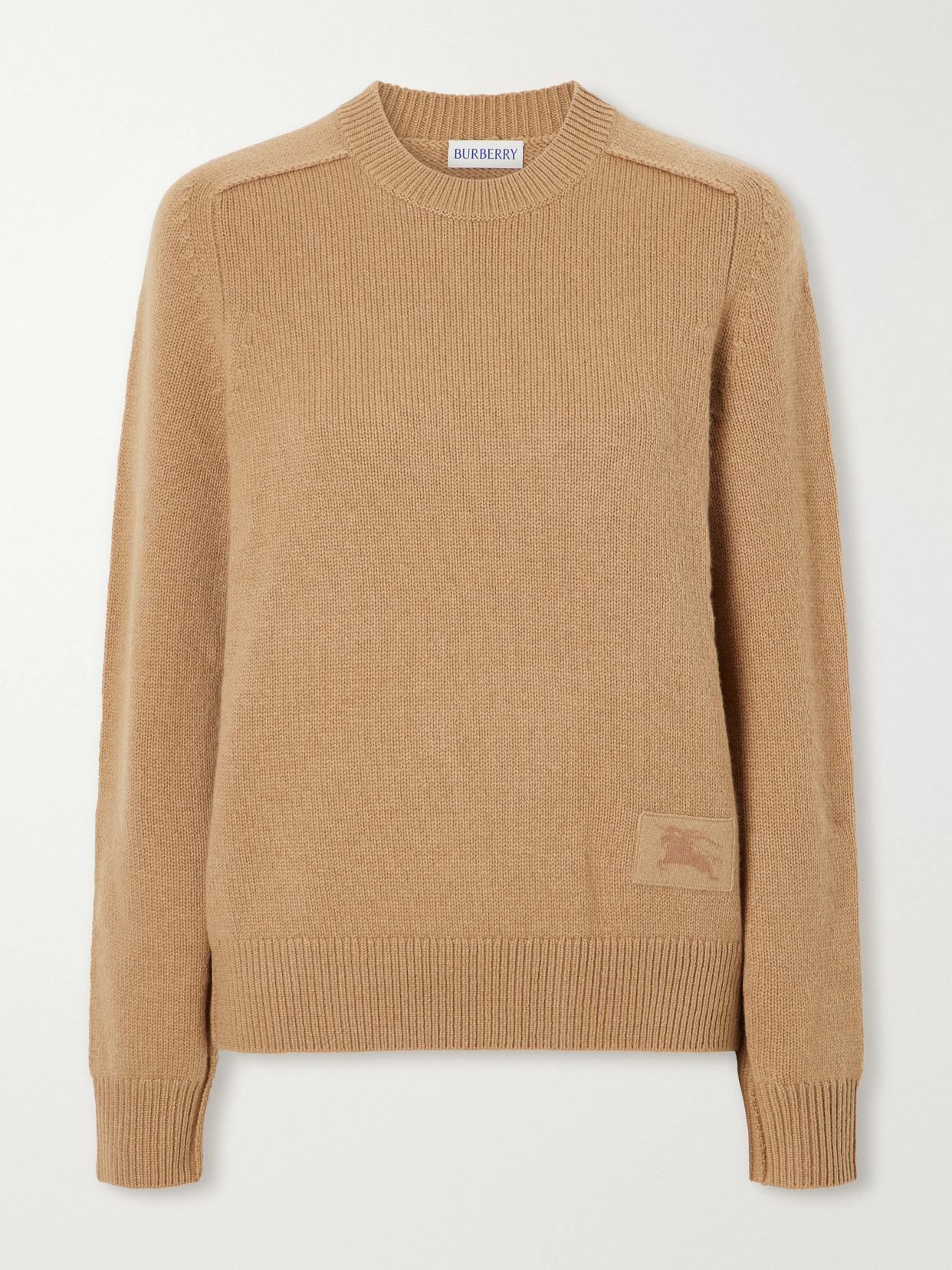 Burberry Cashmere-blend Sweater In Brown