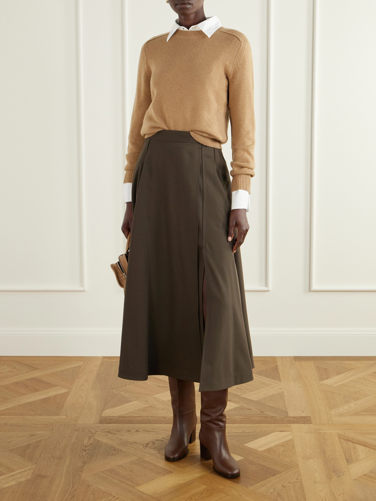 Cashmere-Blend Sweater