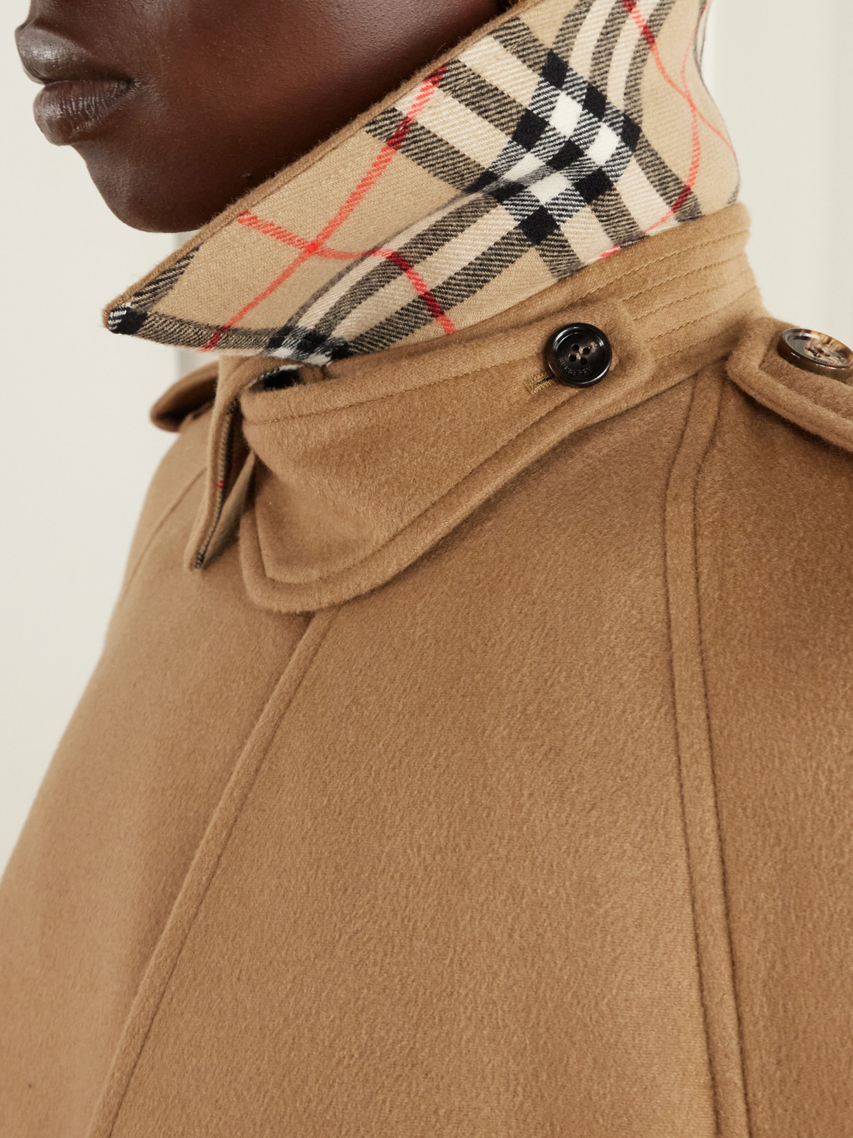 Belmont Belted Cashmere Cape