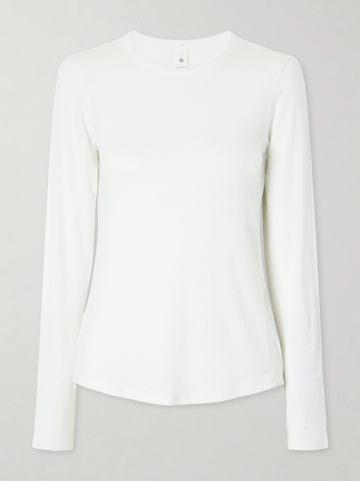 lululemon - Hold Tight Ribbed Modal Blouse - White