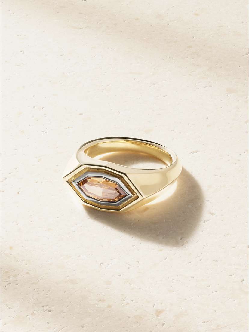 Insignia 18-karat Gold Diamond Ring
