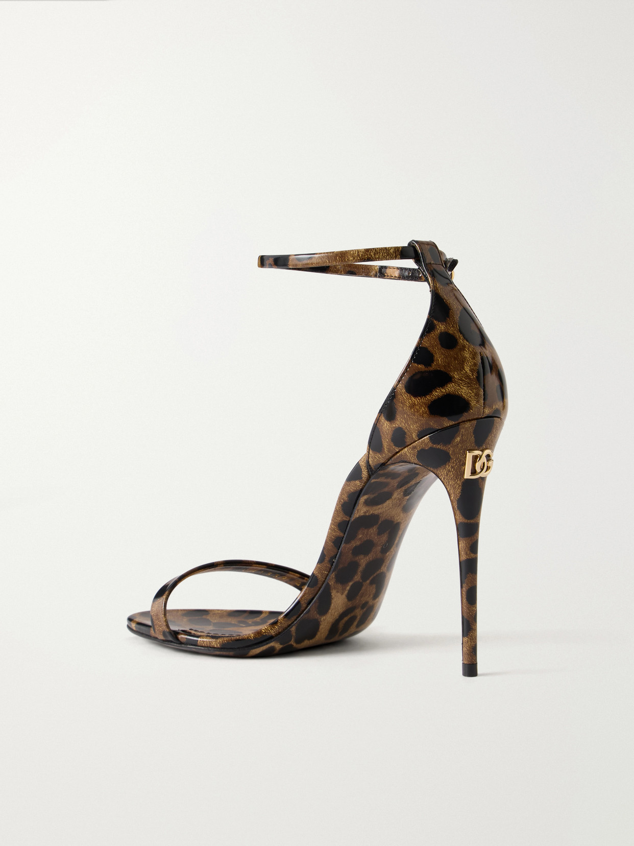 Leopard-Print Sandals