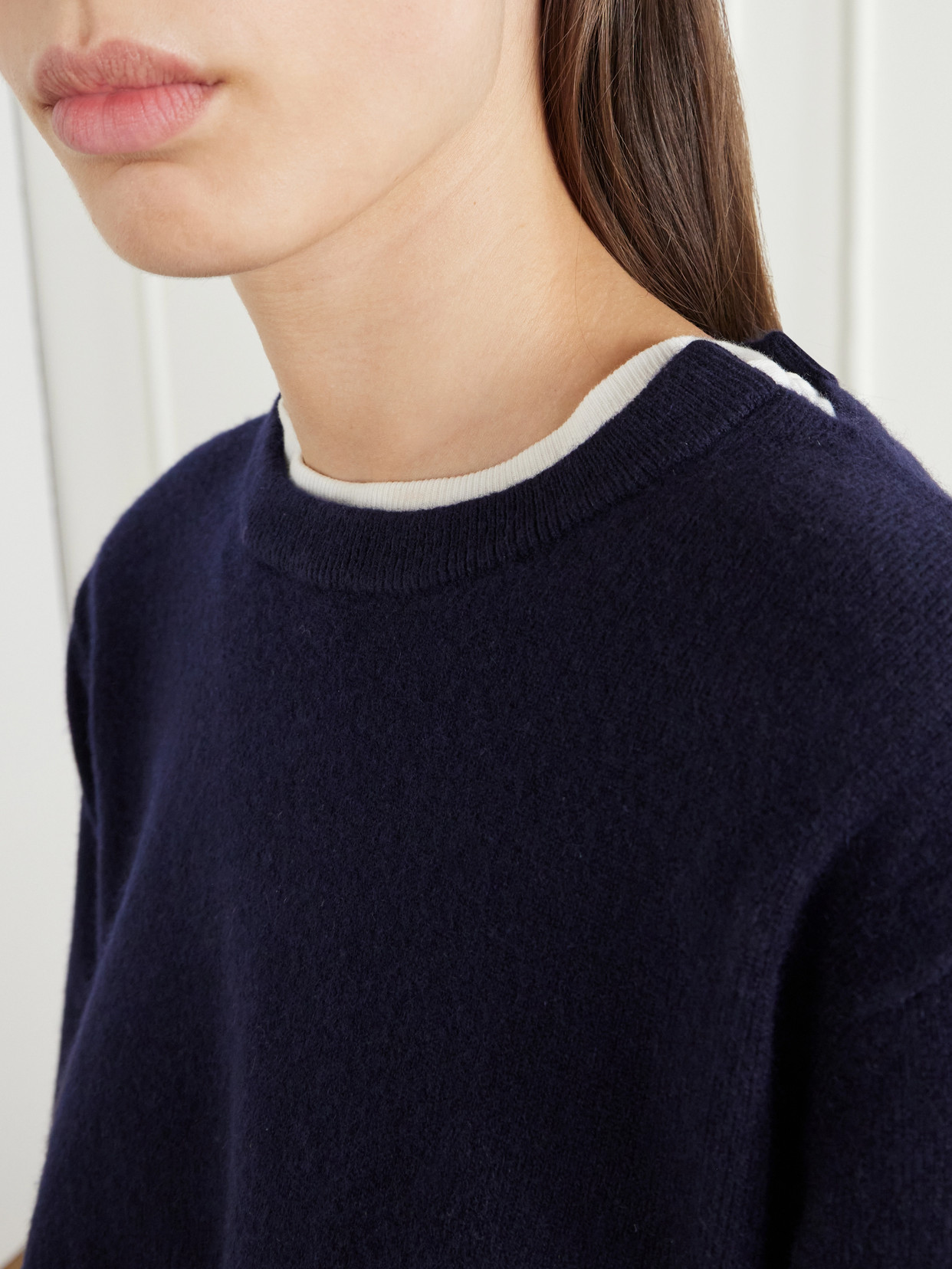 The Be Classic Cashmere-Blend Sweater