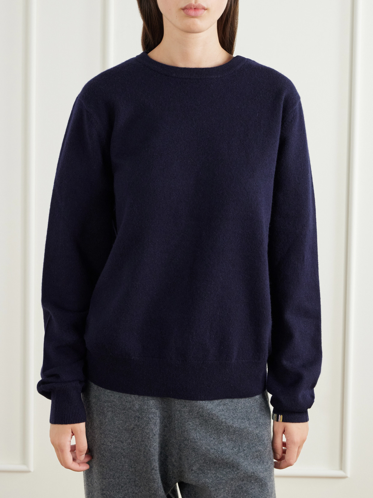 The Be Classic Cashmere-Blend Sweater