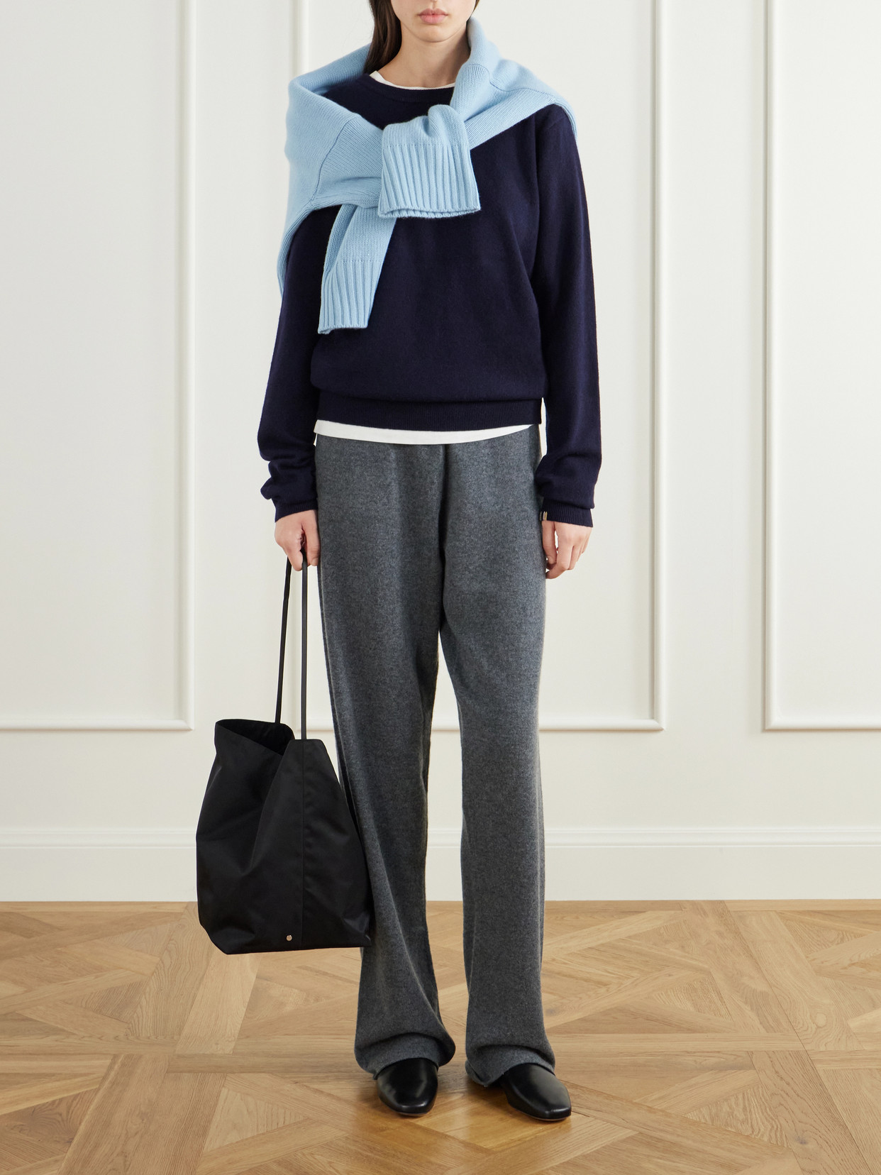 The Be Classic Cashmere-Blend Sweater