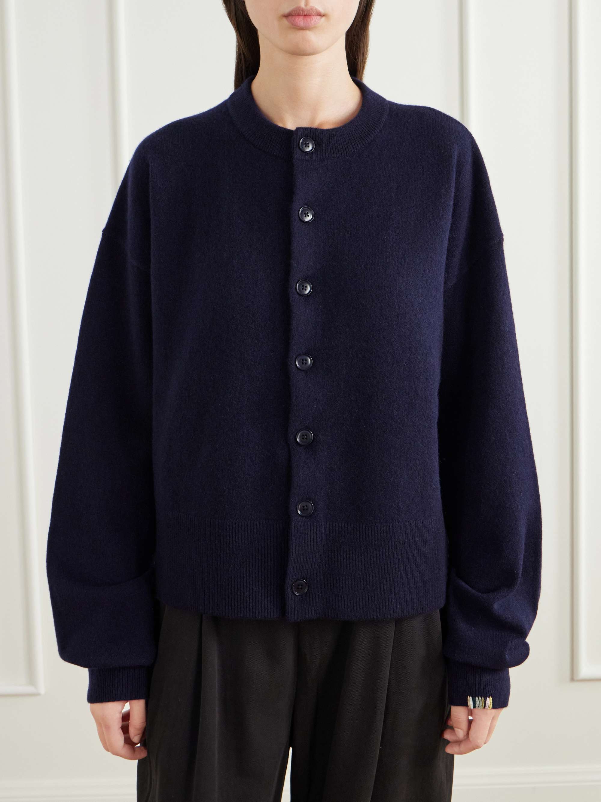 EXTREME CASHMERE N°170 Chou cashmere-blend cardigan