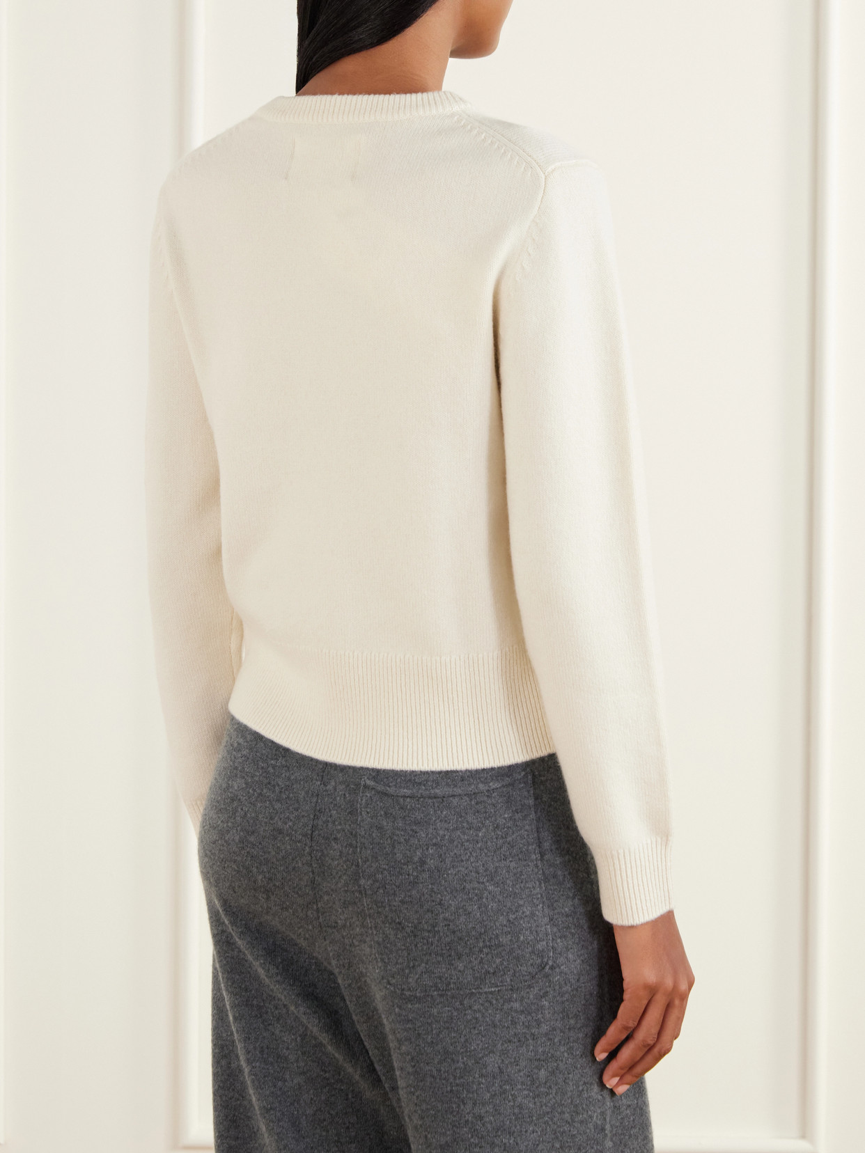 Jeanne Cashmere-Blend Sweater