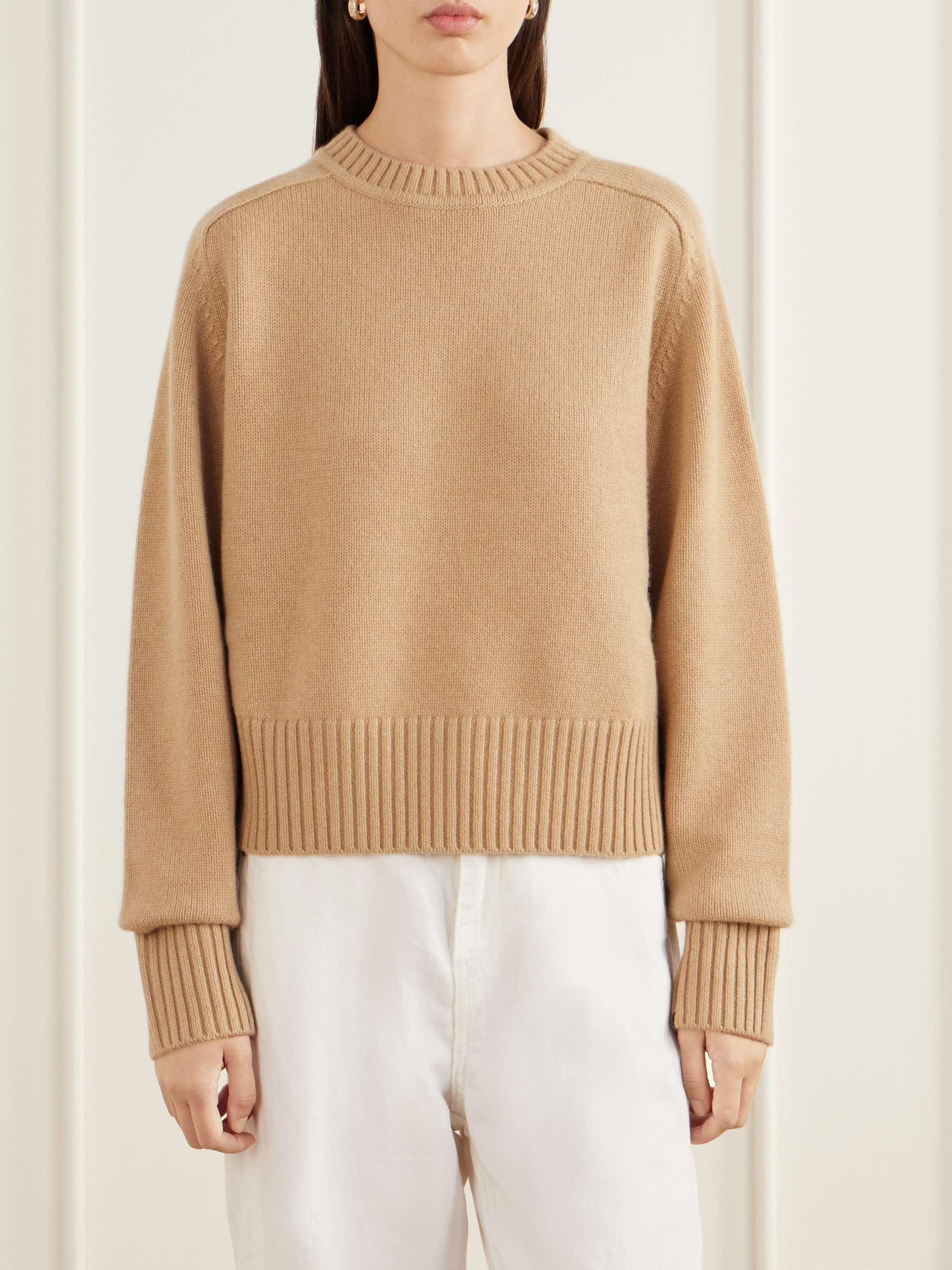 EXTREME CASHMERE N°167 Please cashmere-blend sweater
