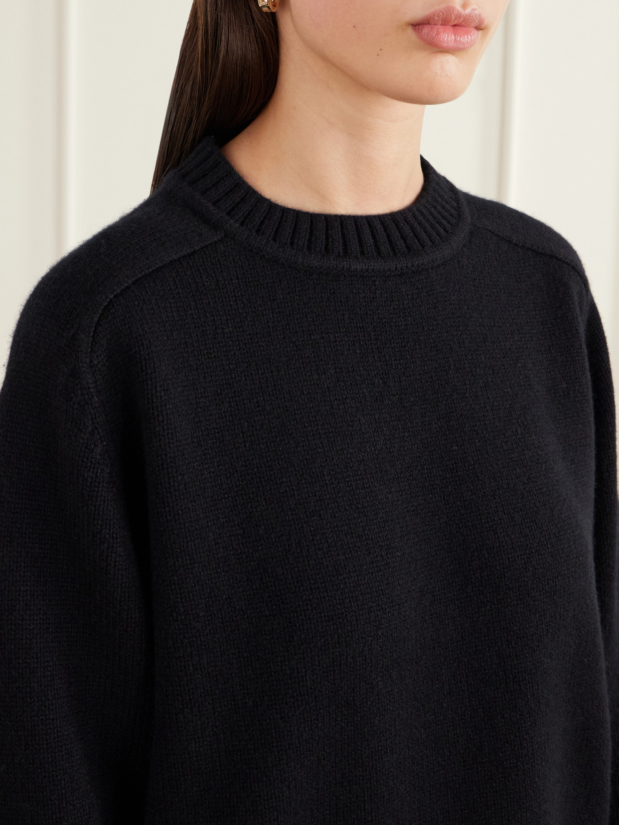 Please Cashmere Turtleneck Sweater