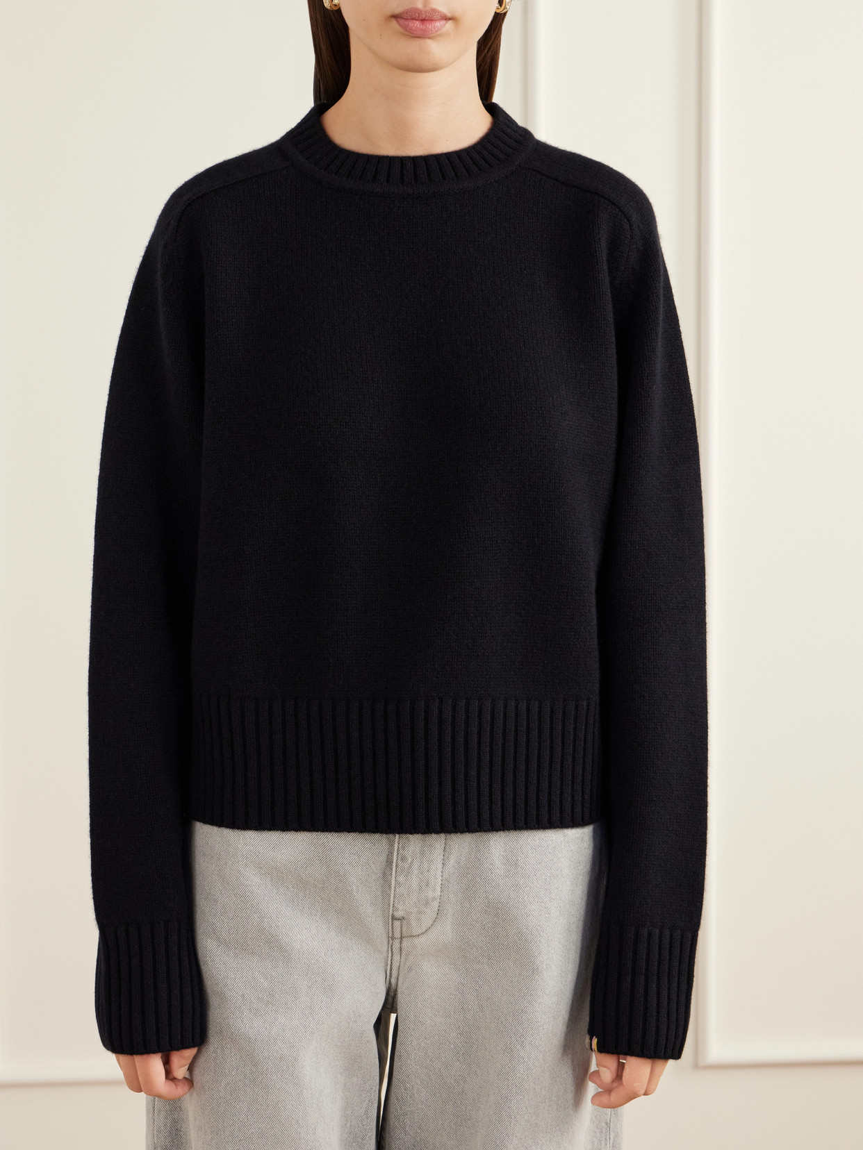 Please Cashmere Turtleneck Sweater
