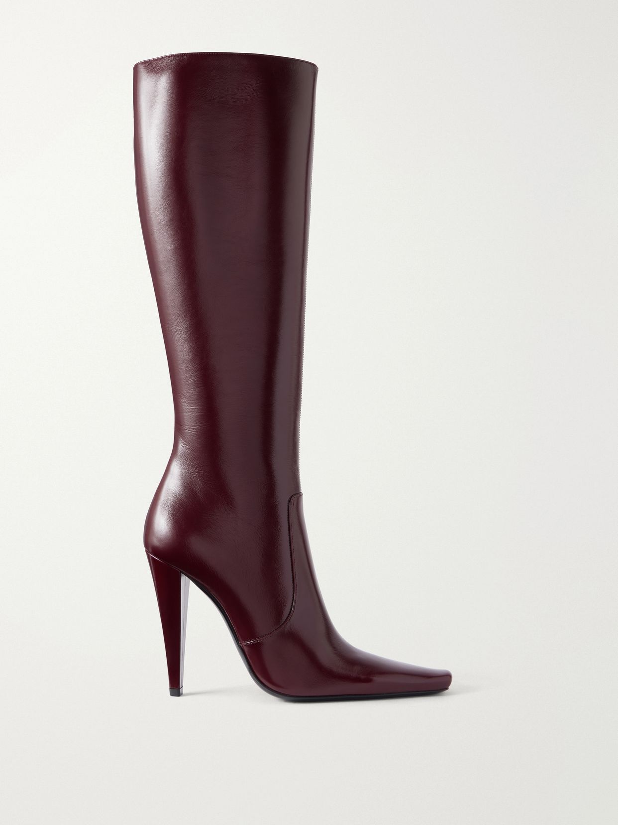 77 110 leather knee boots