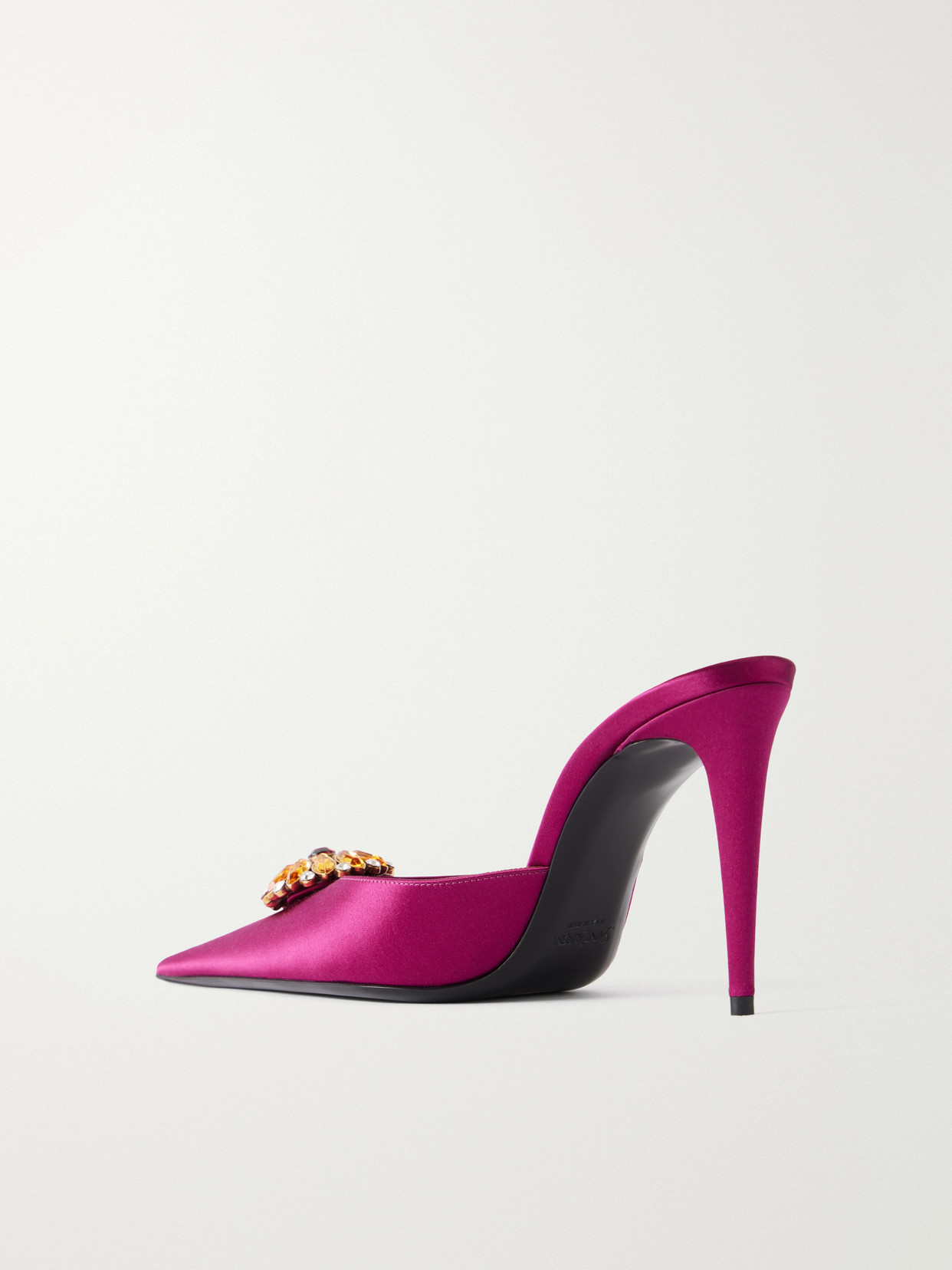 Cosmo 95 Embellished Satin- Mules