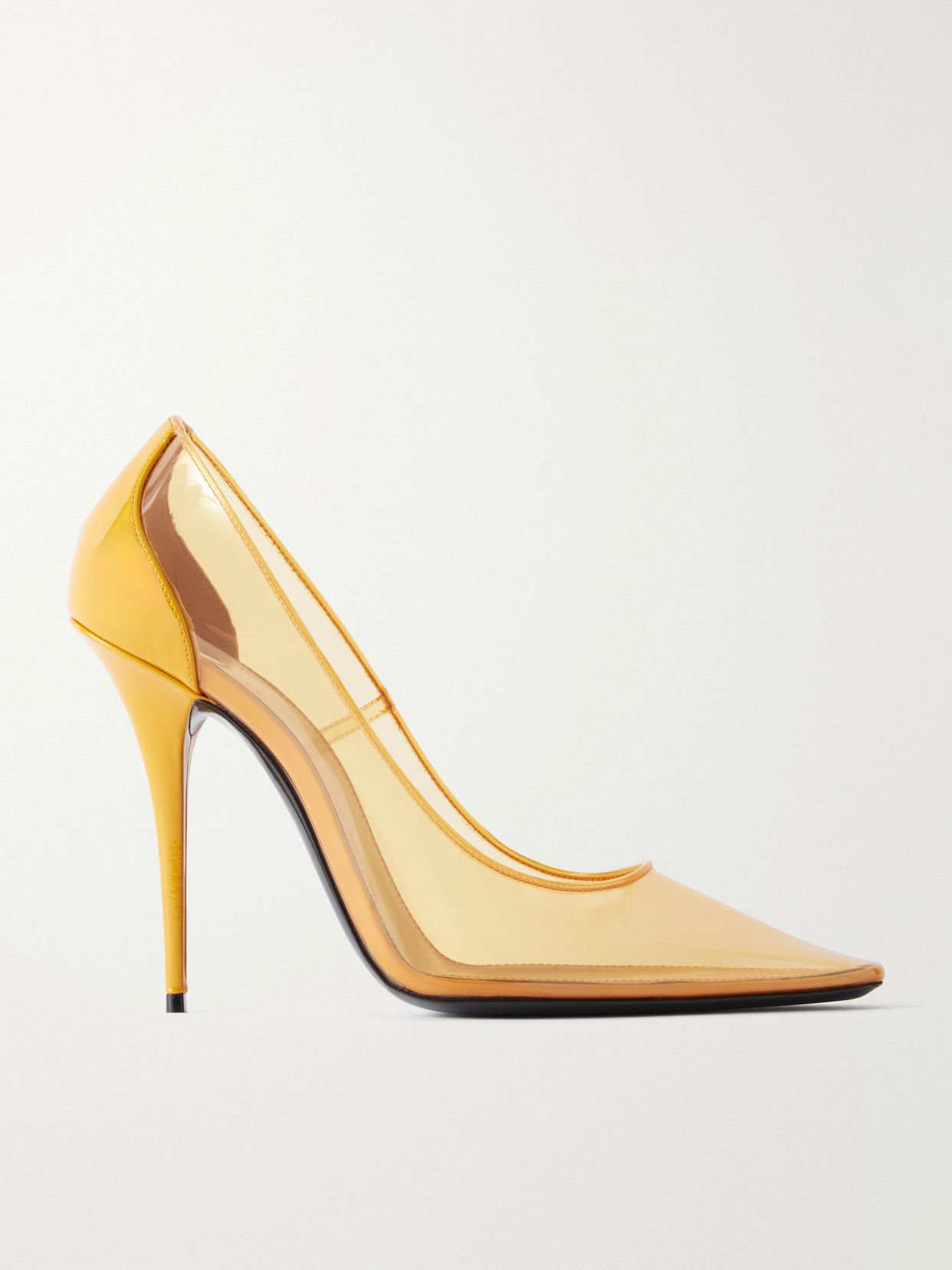 folie 110 leather trimmed tpu pumps