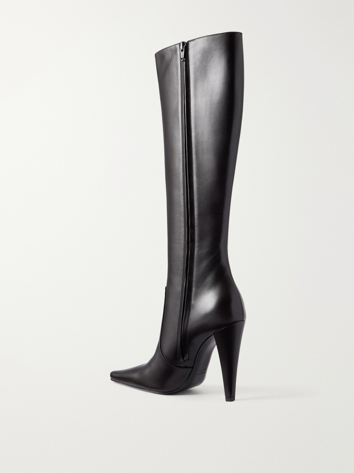77 110 Leather Knee Height Boots