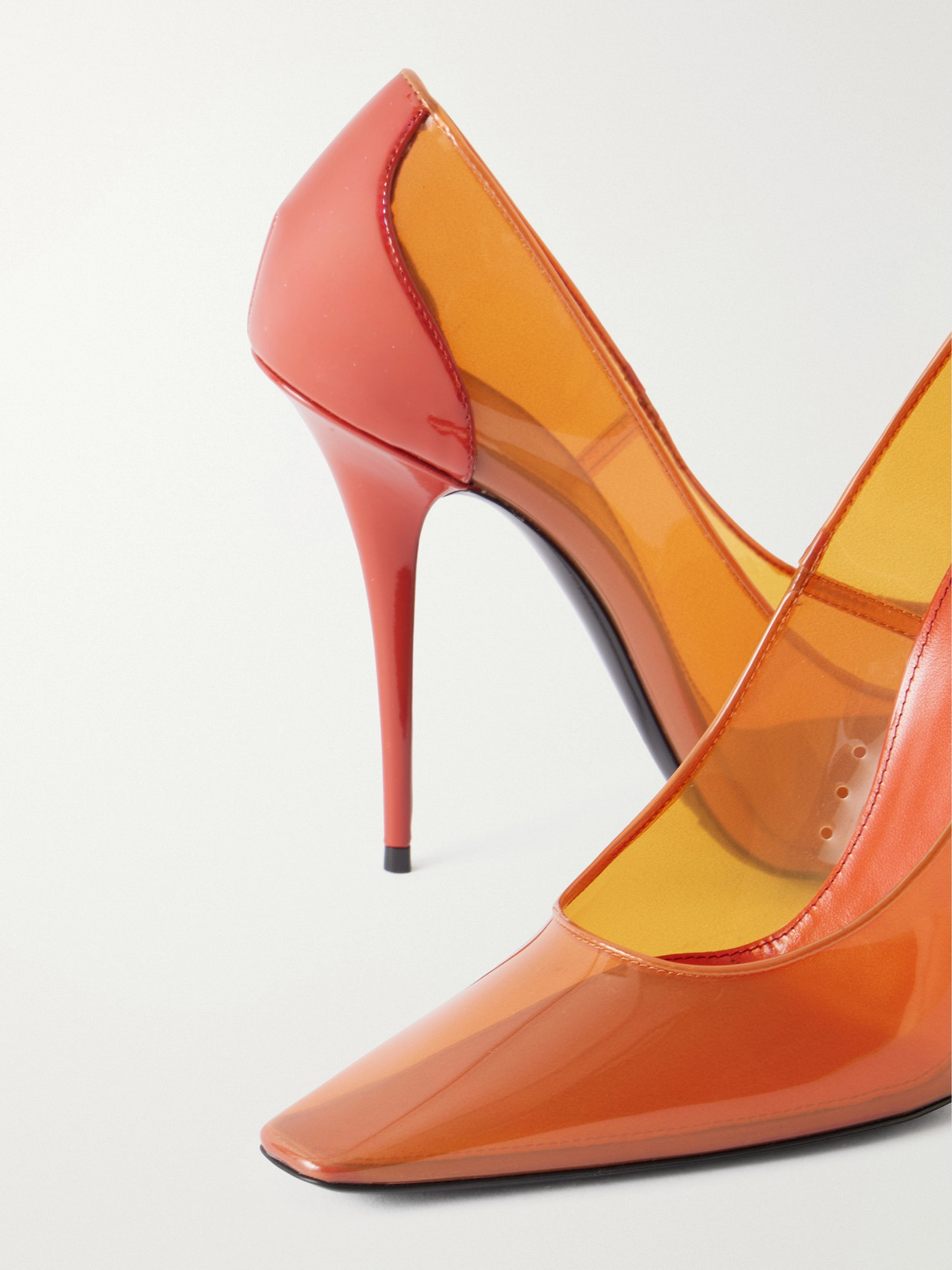 Folie 110 Leather-Trimmed Tpu Pumps