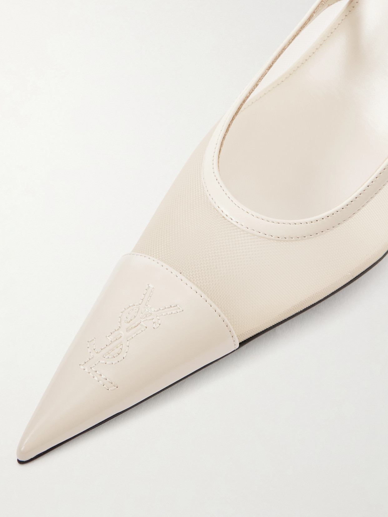 Renée Cassandre-Embroidered Slingback