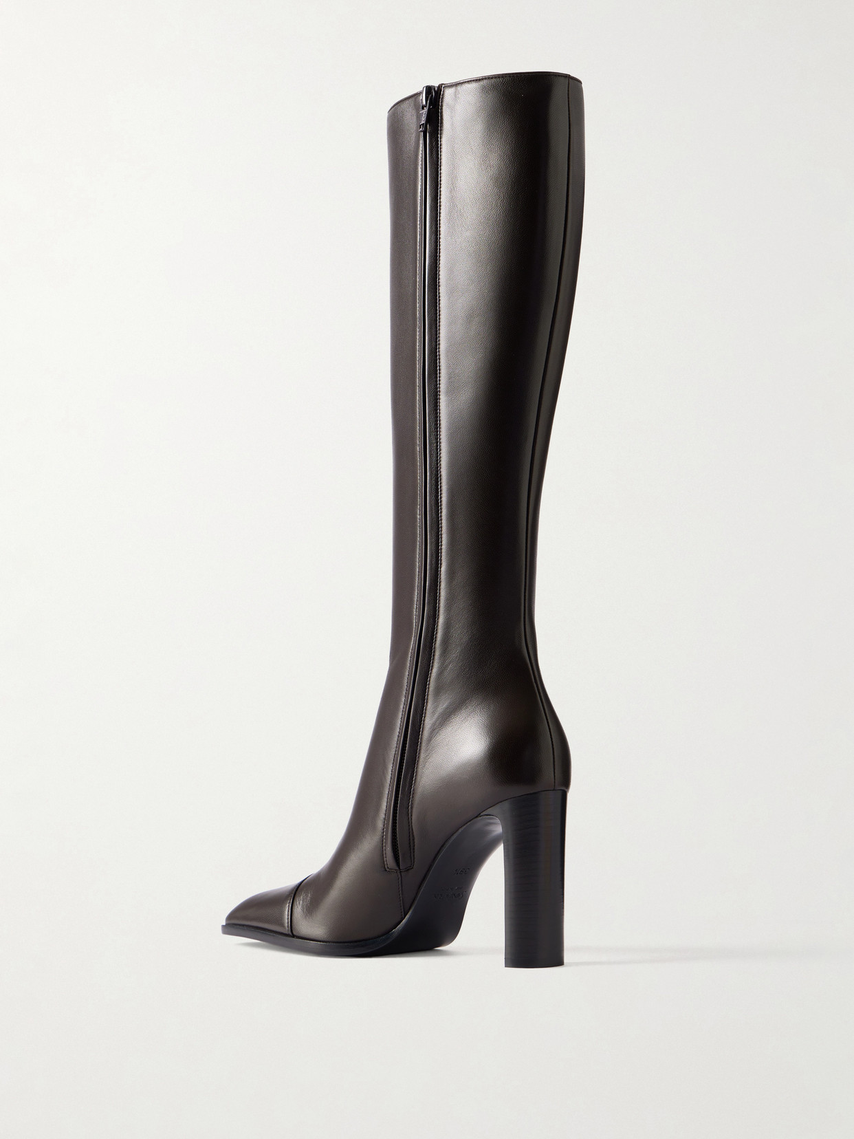 Venetia Leather Knee Boots