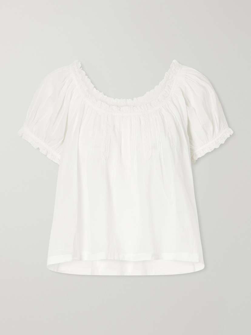 DÔEN Frederica Organic Cotton-voile Blouse | Thumbnail 5 DÔEN Frederica Organic Cotton-voile Blouse | Thumbnail 5