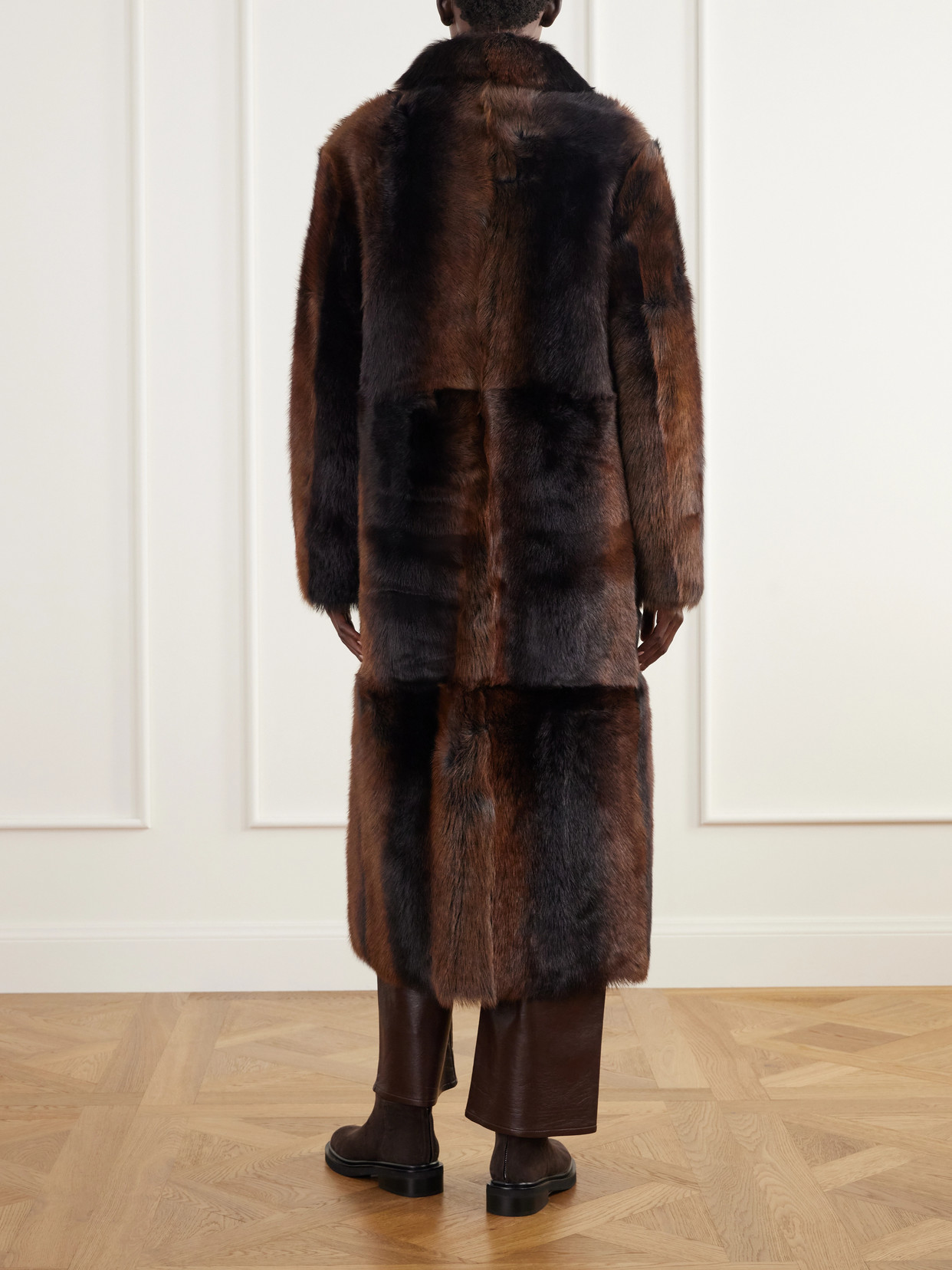 Verena Reversible Shearling And Coat