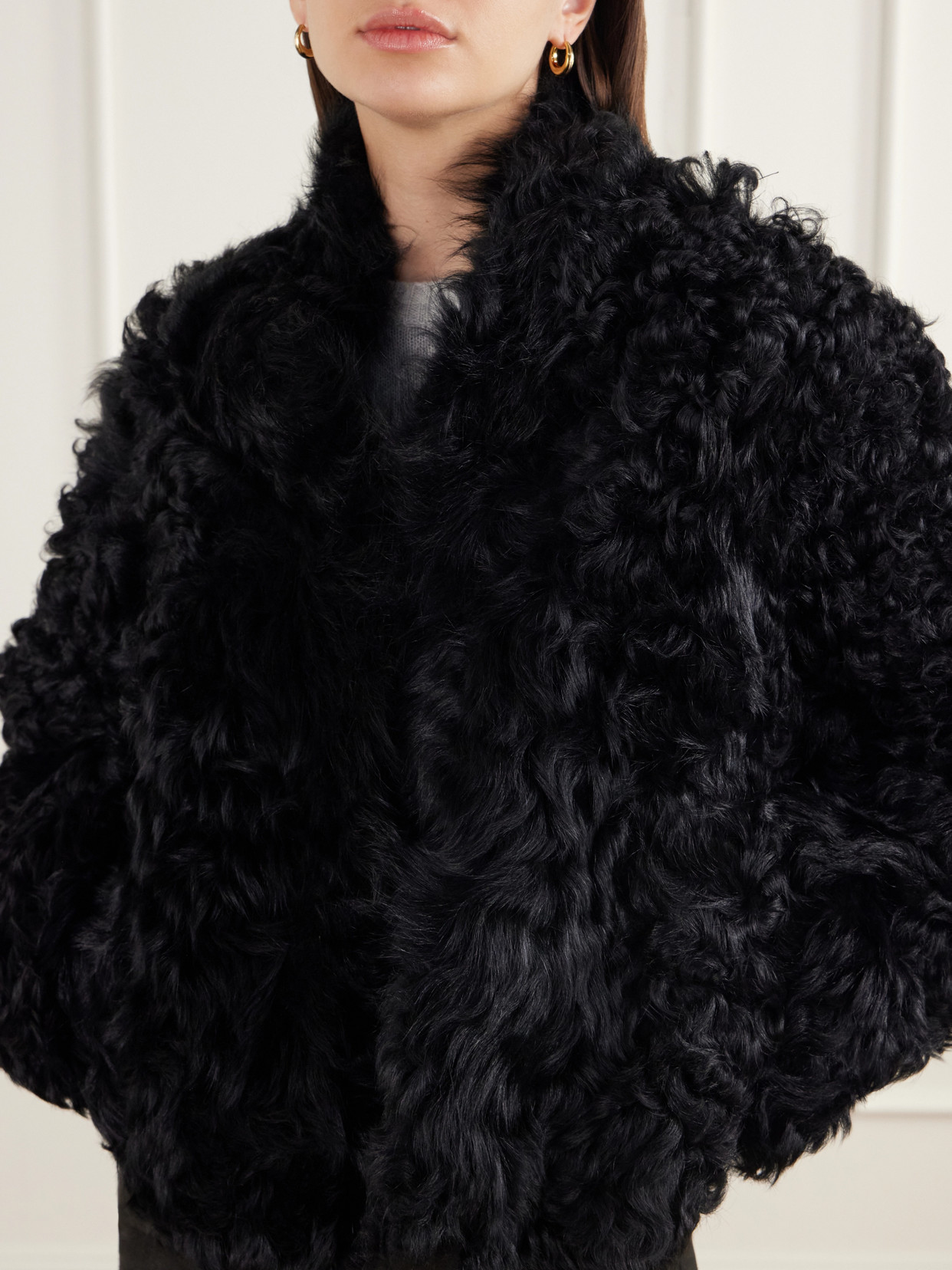 Mooney Reversible Shearling And Jacket