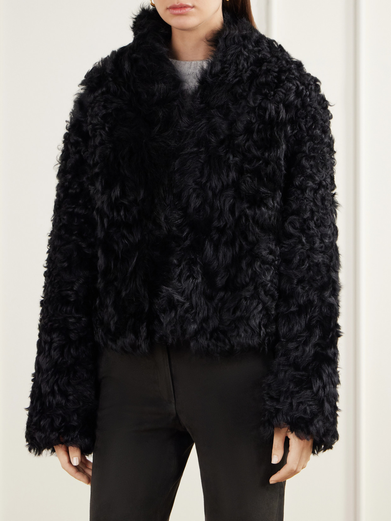Mooney Reversible Shearling And Jacket