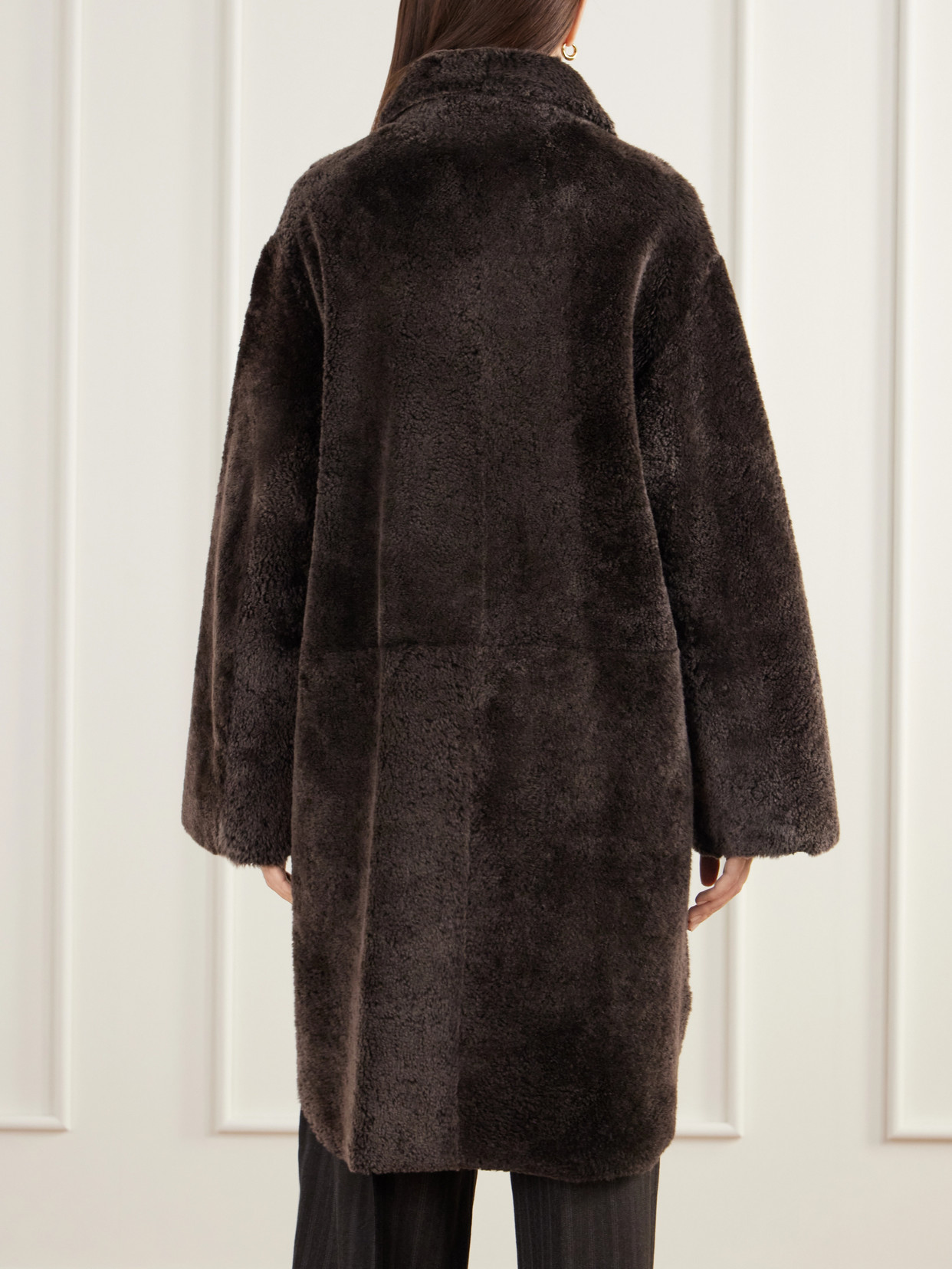 Zoey Reversible Shearling And Coat