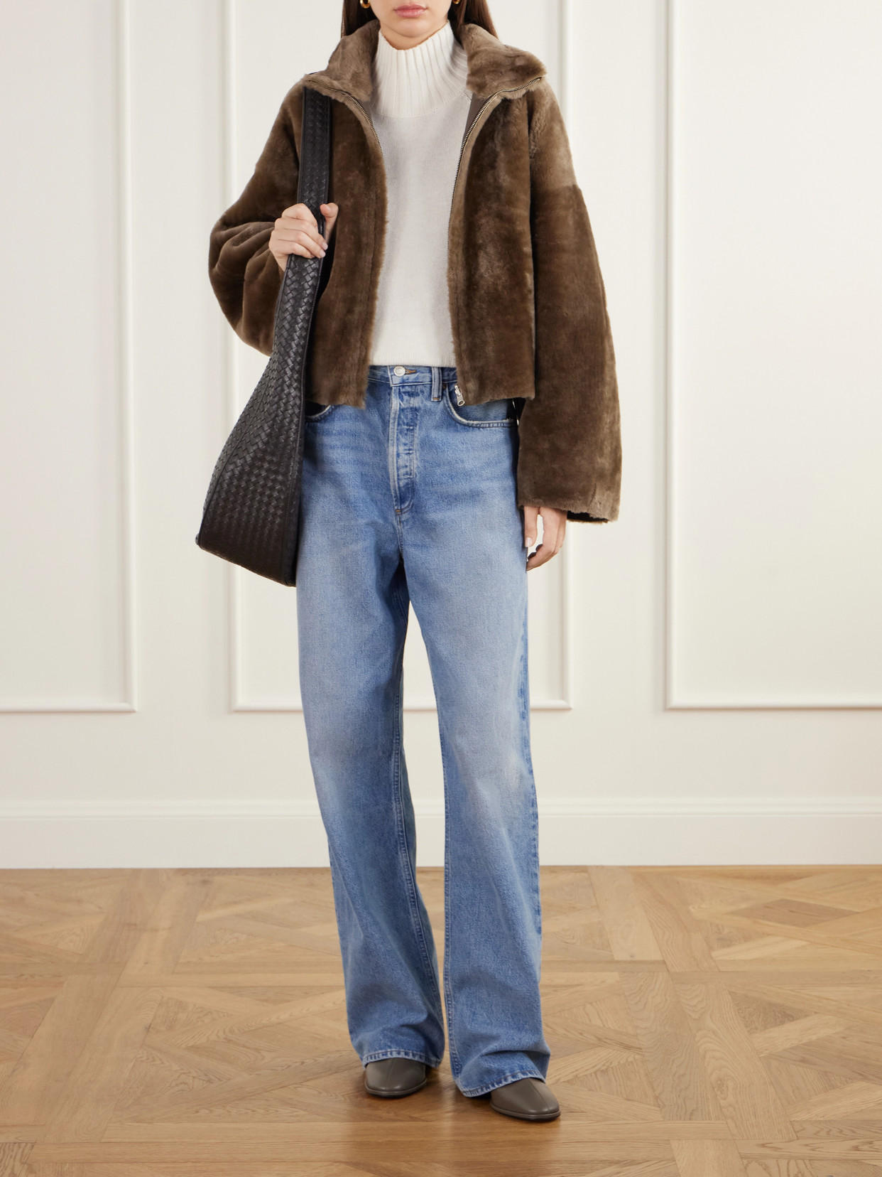 Indy Reversible Shearling And Jacket