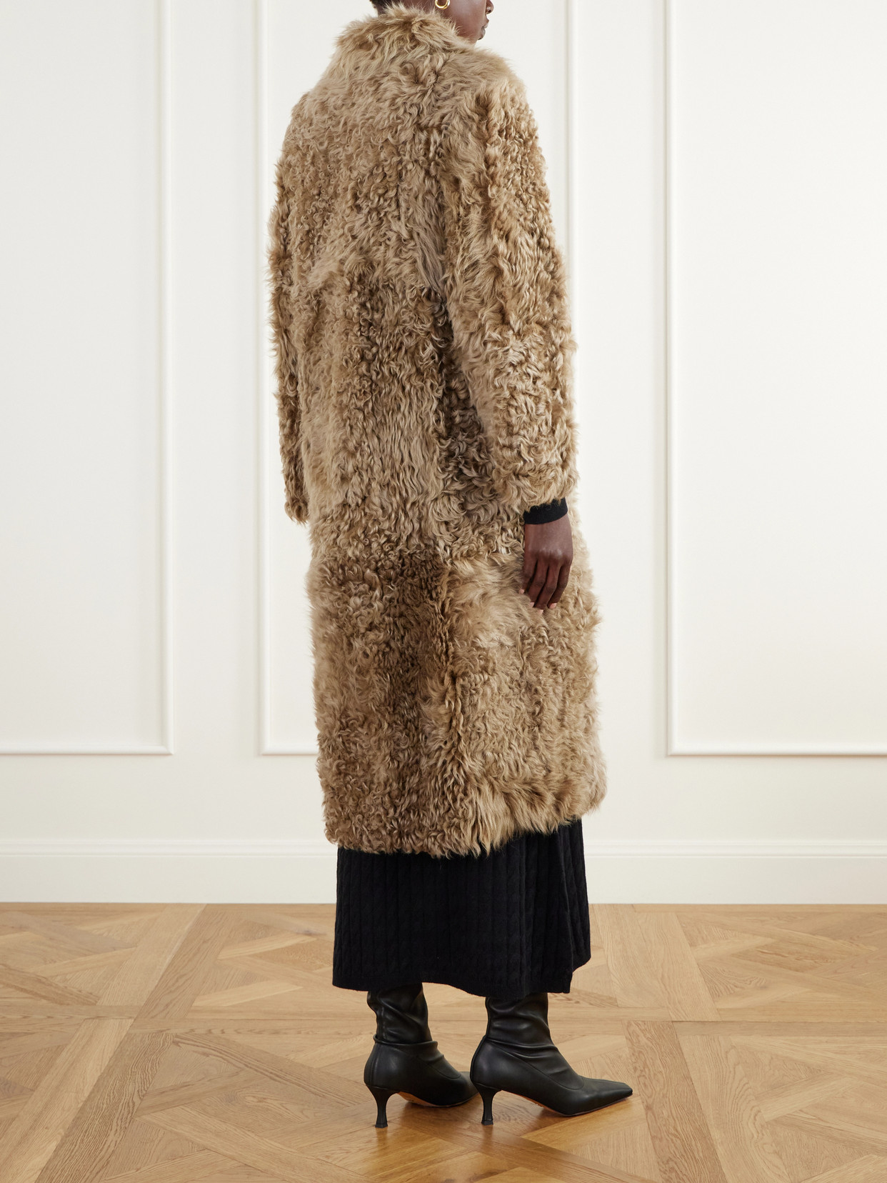 Cristina Shearling Coat