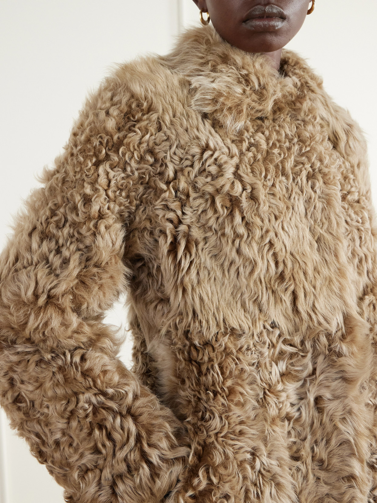 Cristina Shearling Coat