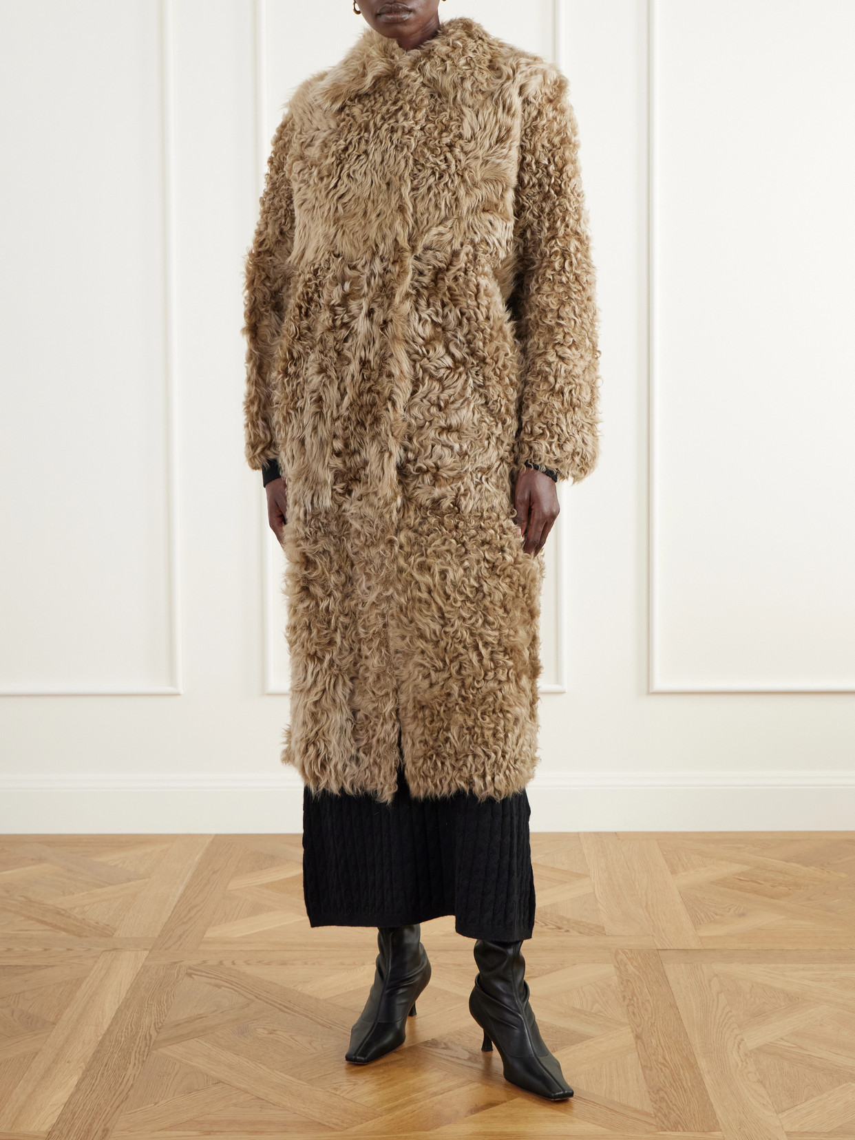 Cristina Shearling Coat
