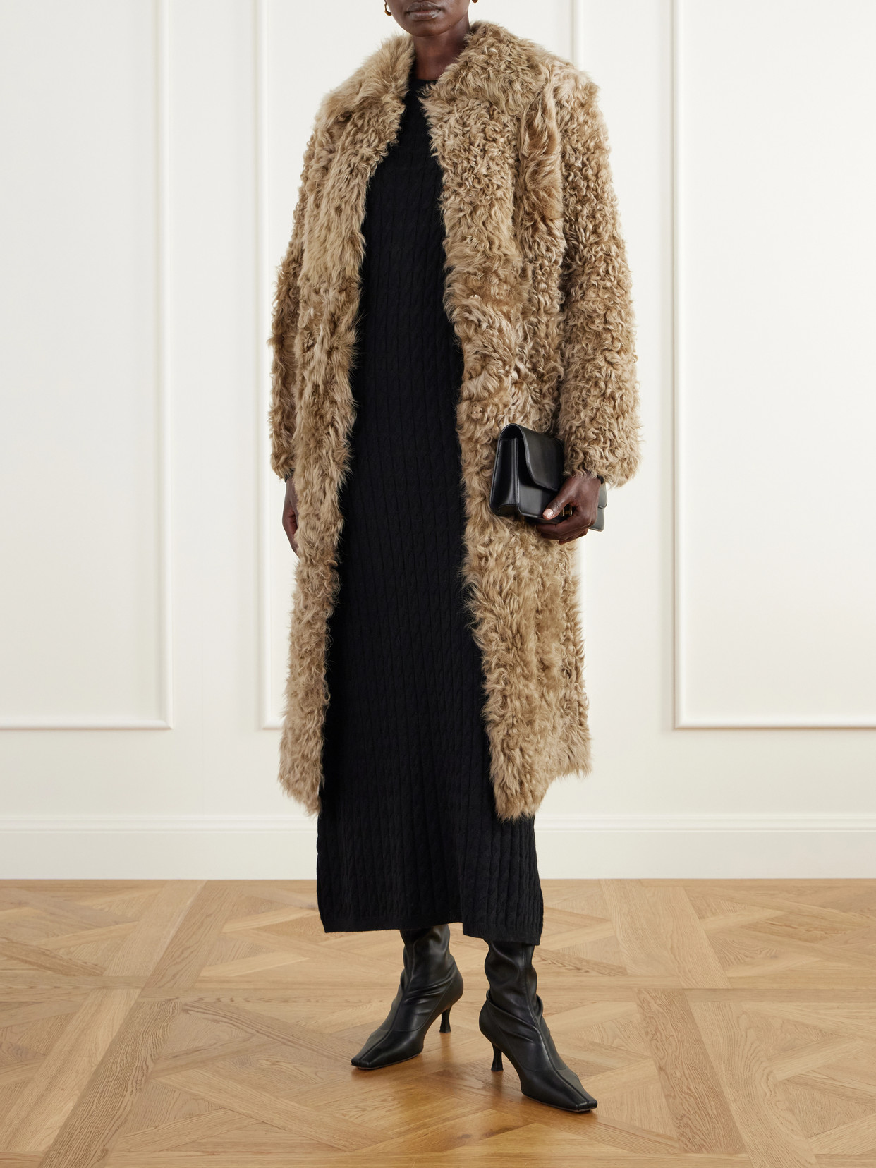Cristina Shearling Coat