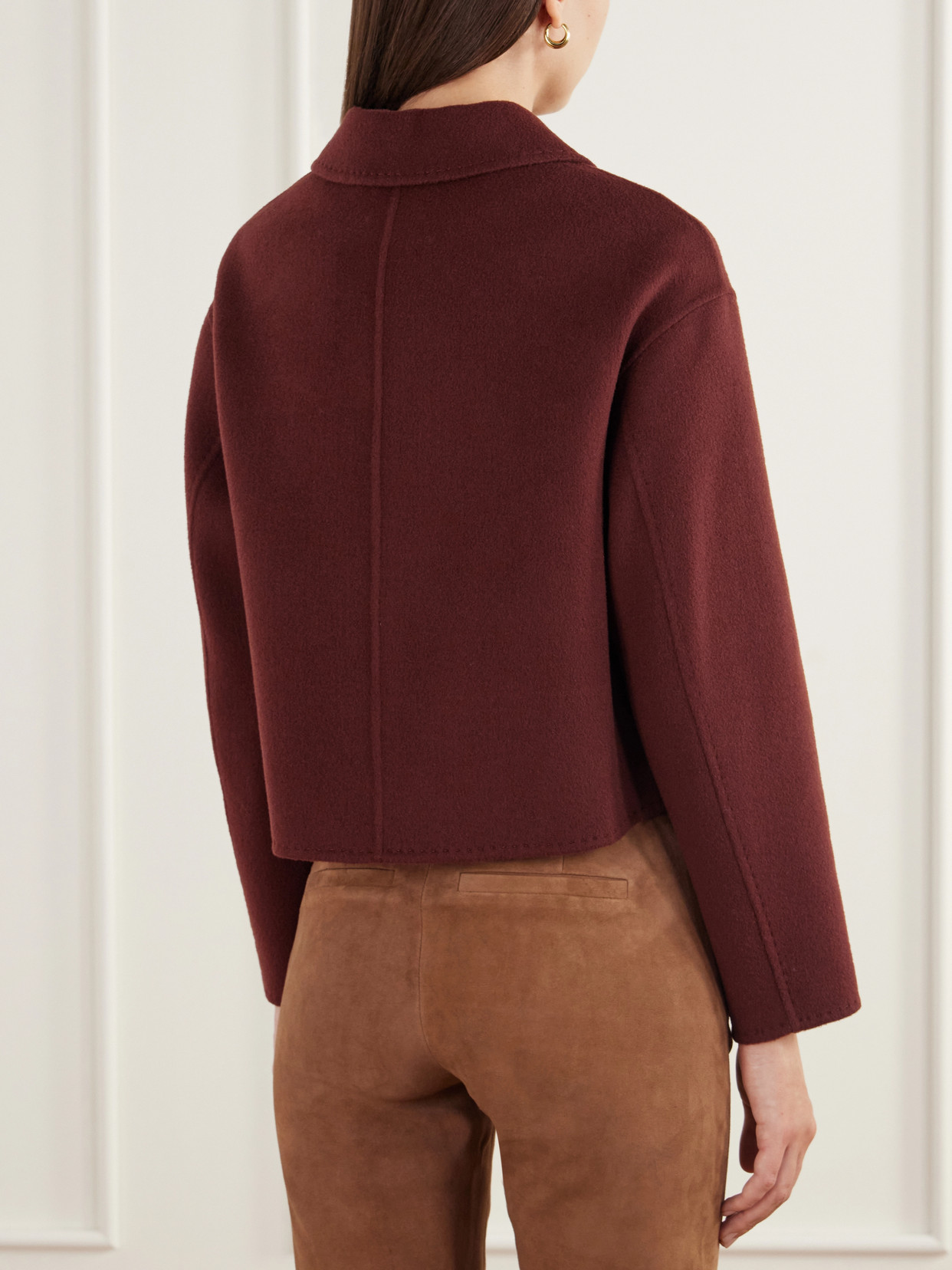 Kerry Double-Face Wool-Face Jacket