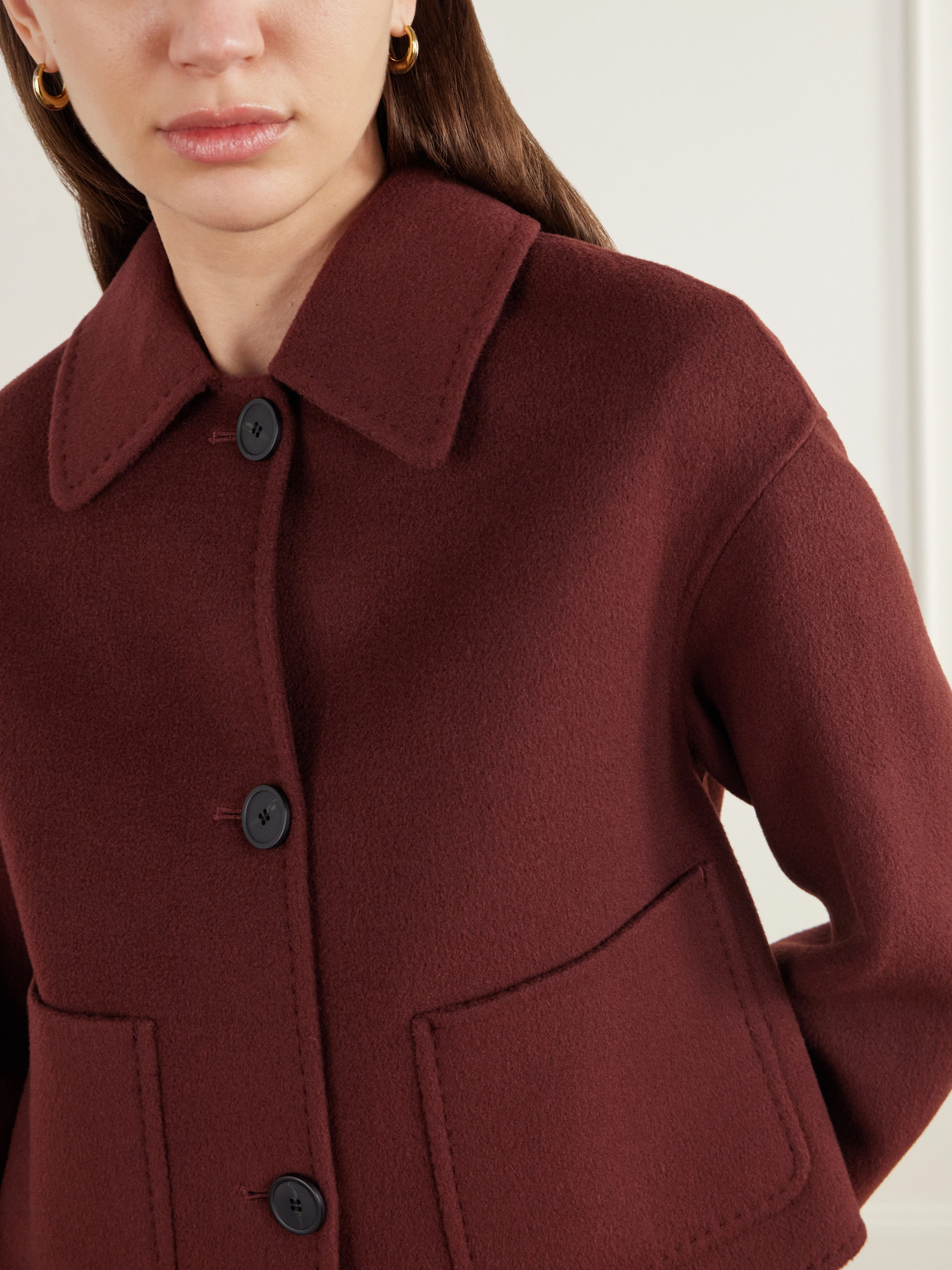 Kerry Double-Face Wool-Face Jacket