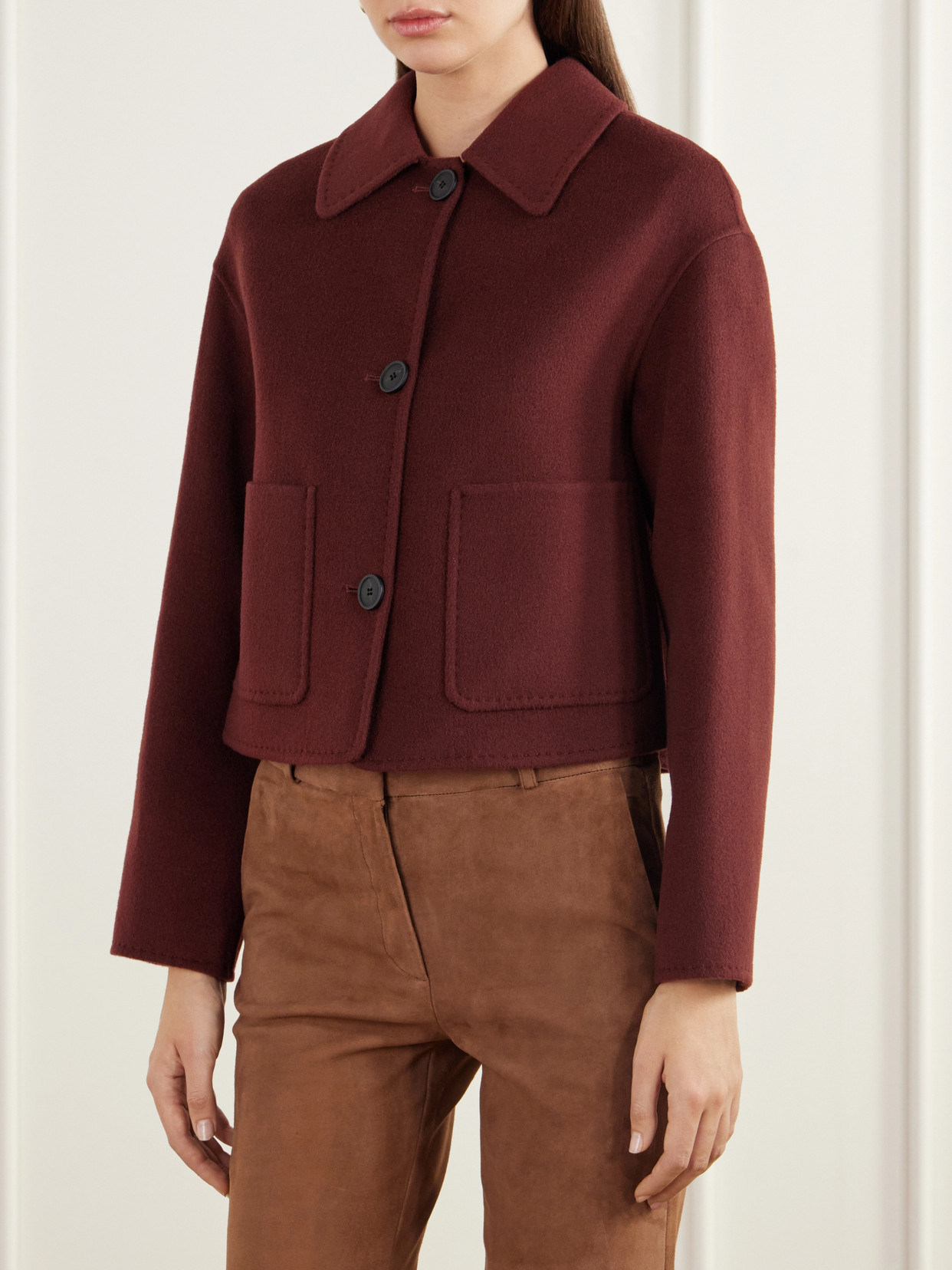 Kerry Double-Face Wool-Face Jacket