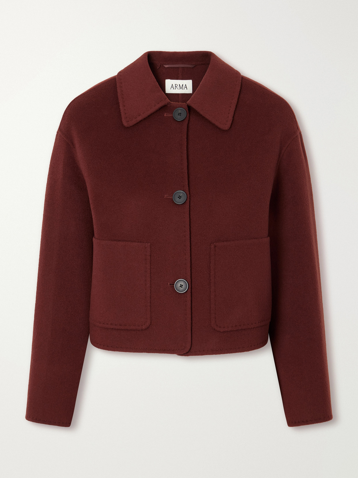 Kerry Double-Face Wool-Face Jacket