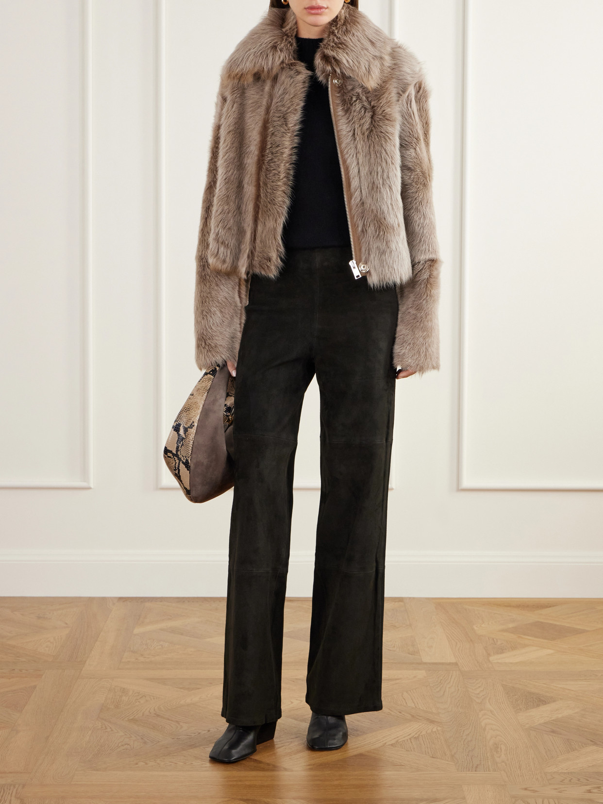 Lucie Shearling Jacket