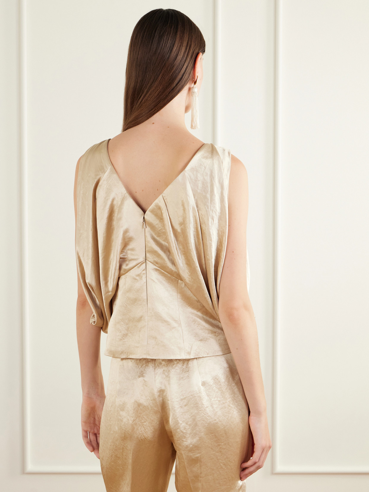 Laila Pleated Blouse