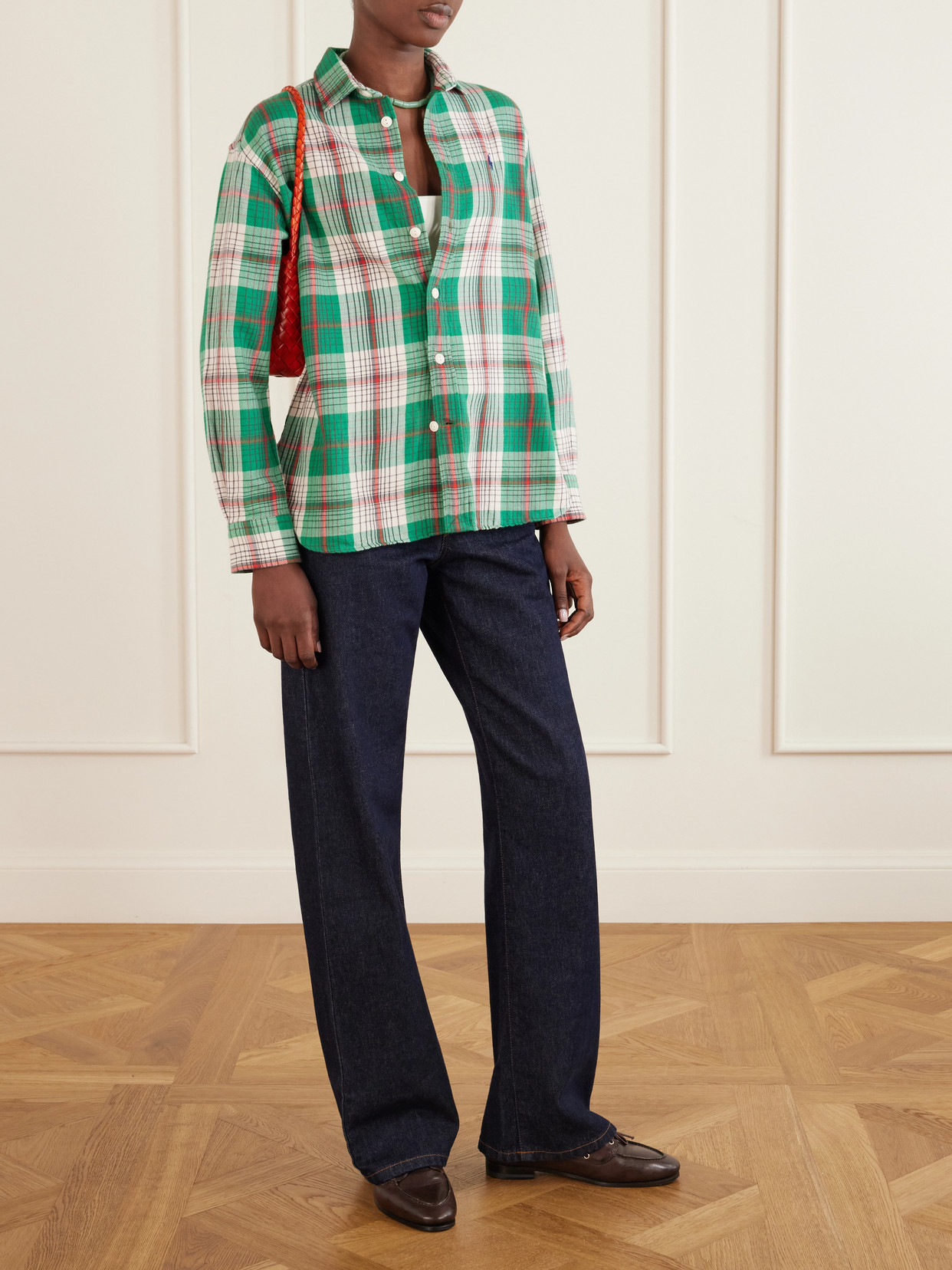 Polo Ralph Lauren - Logo-Embroidered Checked Cotton-Twill Shirt